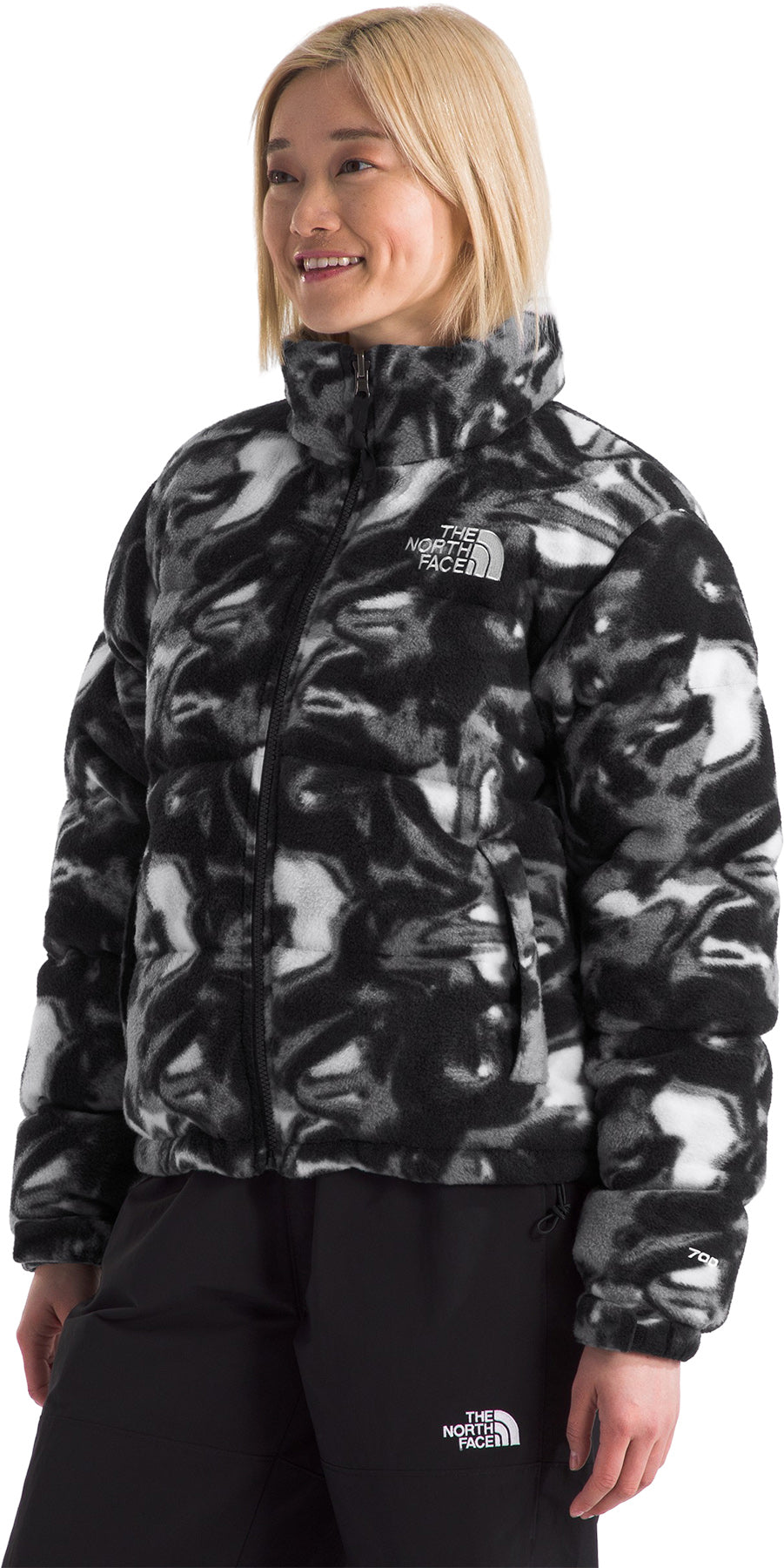 Women's 2000 Polar Nuptse Jacket - Waterproof Winter Coat with Hood, Warm Puffer Down Jacket for Women - Perfect for Skiing, Snowboarding & Cold Weather Outdoor Activities
