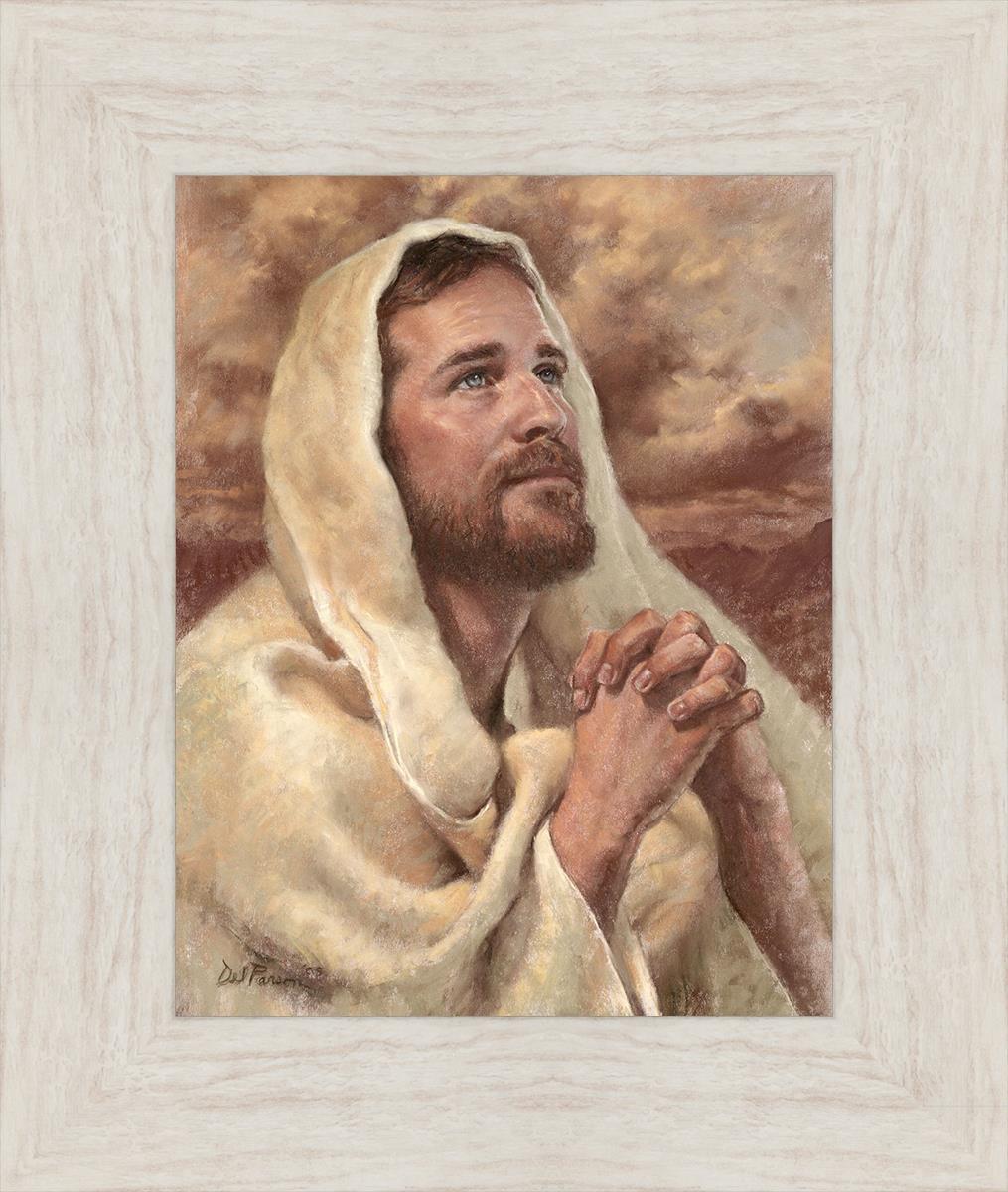 I Have Prayed For Thee - Inspirational Christian Wall Art for Home & Church Decor - Perfect for Living Room, Bedroom, and Prayer Room