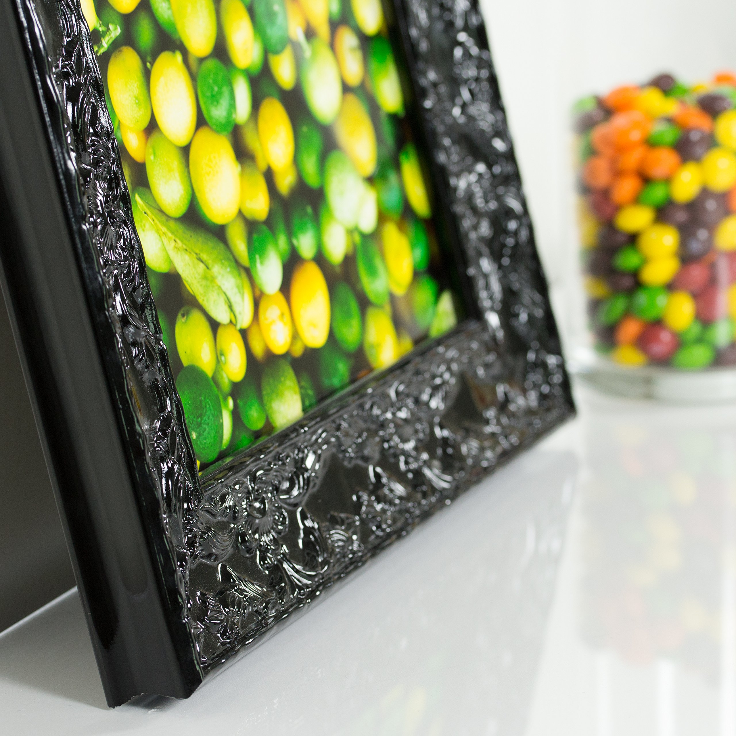 Craig Frames Renaissance Obsidian Black 19x25 Inch Picture Frame - Perfect for Wall Art, Photos, and Home Decor