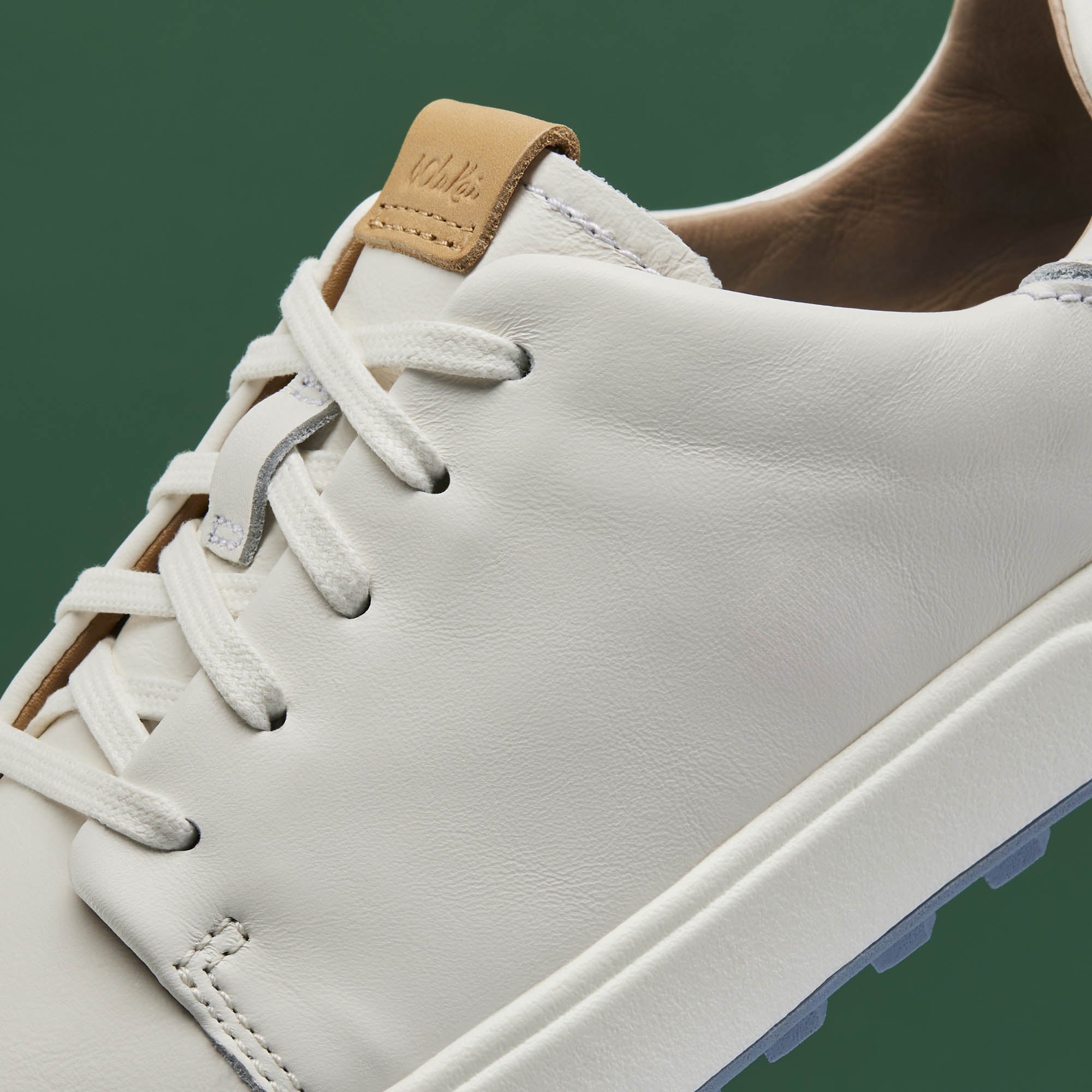 Wailea Women's White Leather Golf Shoes - Comfortable & Stylish for Golfing, Walking & Outdoor Activities