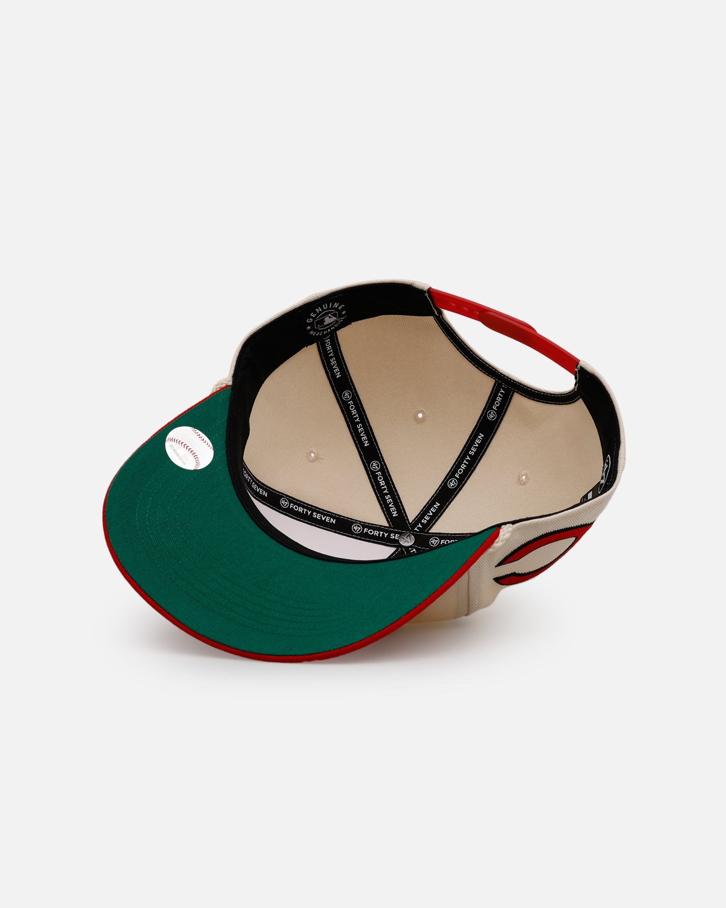 47 Brand Cincinnati Reds MLB Opening Day Script Hitch Snapback Hat - Adjustable Baseball Cap for Men & Women - Perfect for Baseball Games, Sports Events & Casual Wear