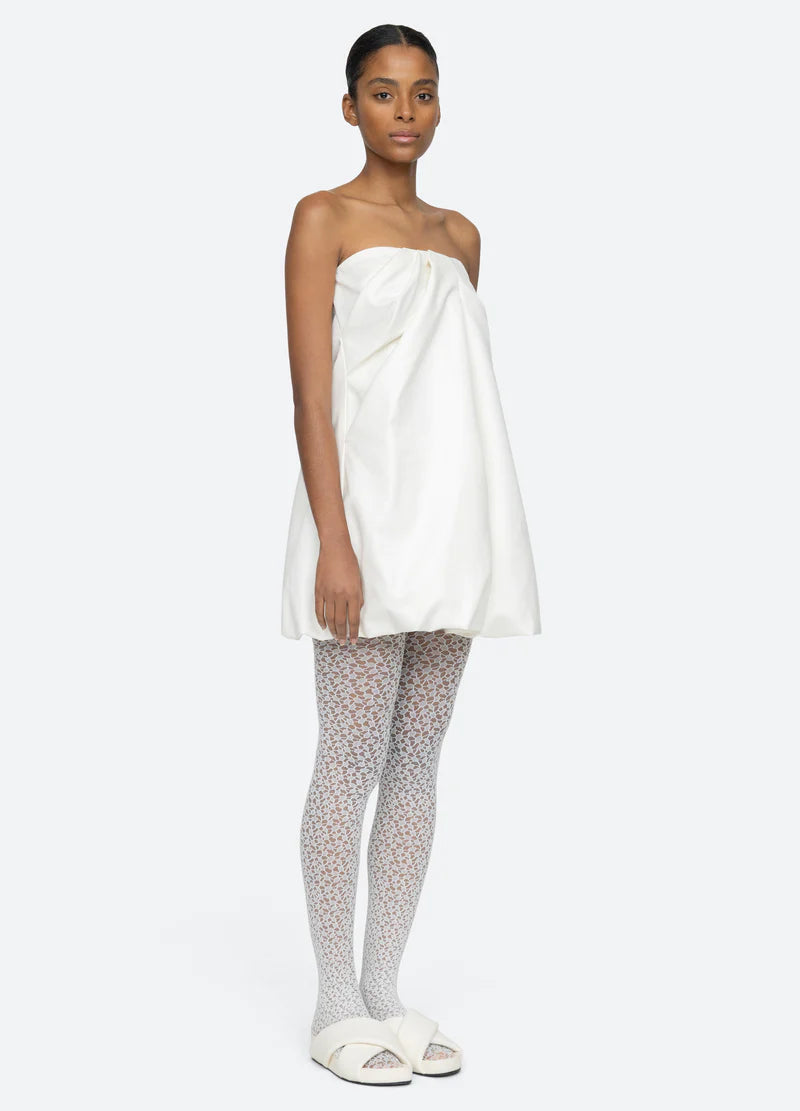 Aerin Women's Elegant Cream Dress - Perfect for Weddings, Parties & Special Occasions