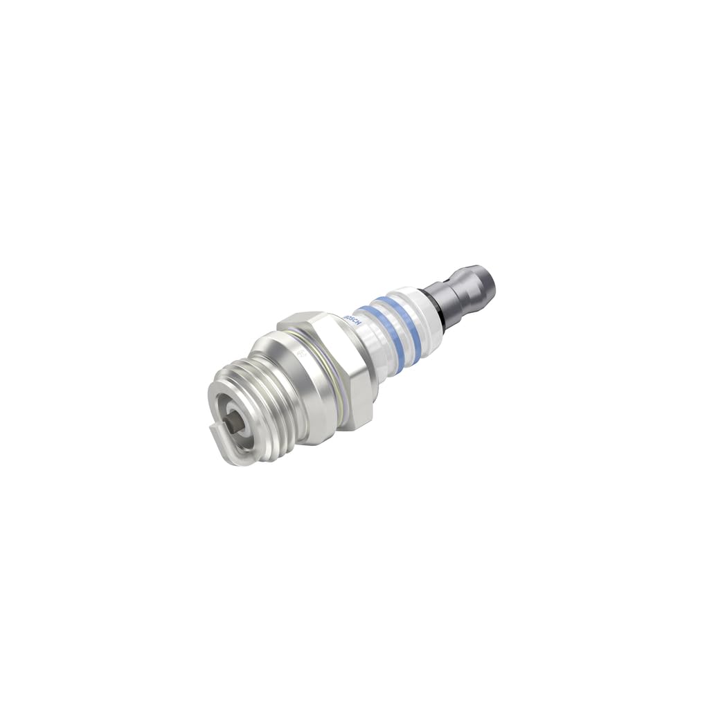 Bosch HS8E (601) Spark Plug - High Performance Spark Plug for Gardening, Forestry, and Outdoor Power Equipment - Perfect for Chainsaws, Trimmers, and Lawn Mowers