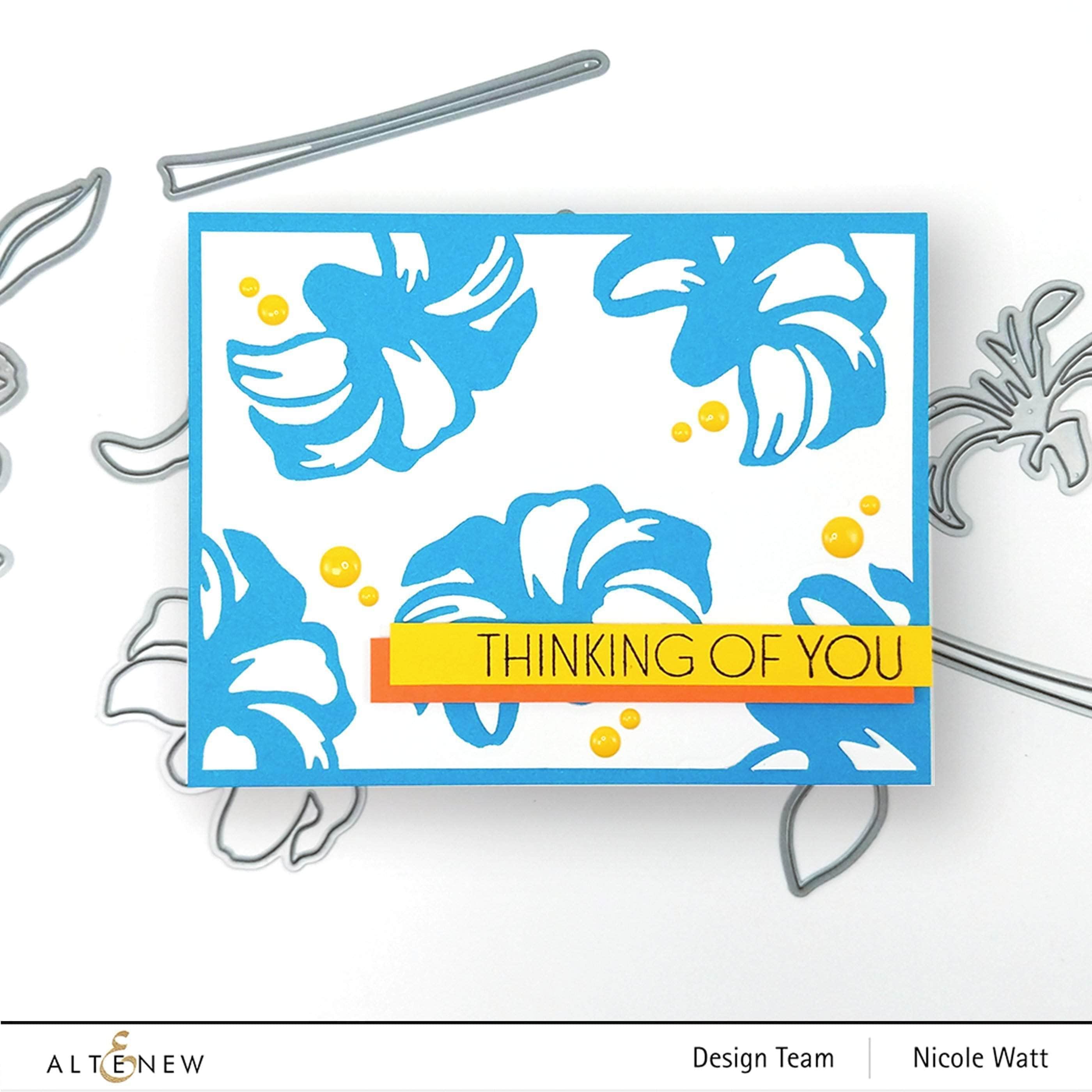 Lily Layering Die Set for Paper Flowers - DIY Scrapbooking & Card Making Supplies - Perfect for Handmade Greeting Cards, Wedding Invitations, and Home Decor