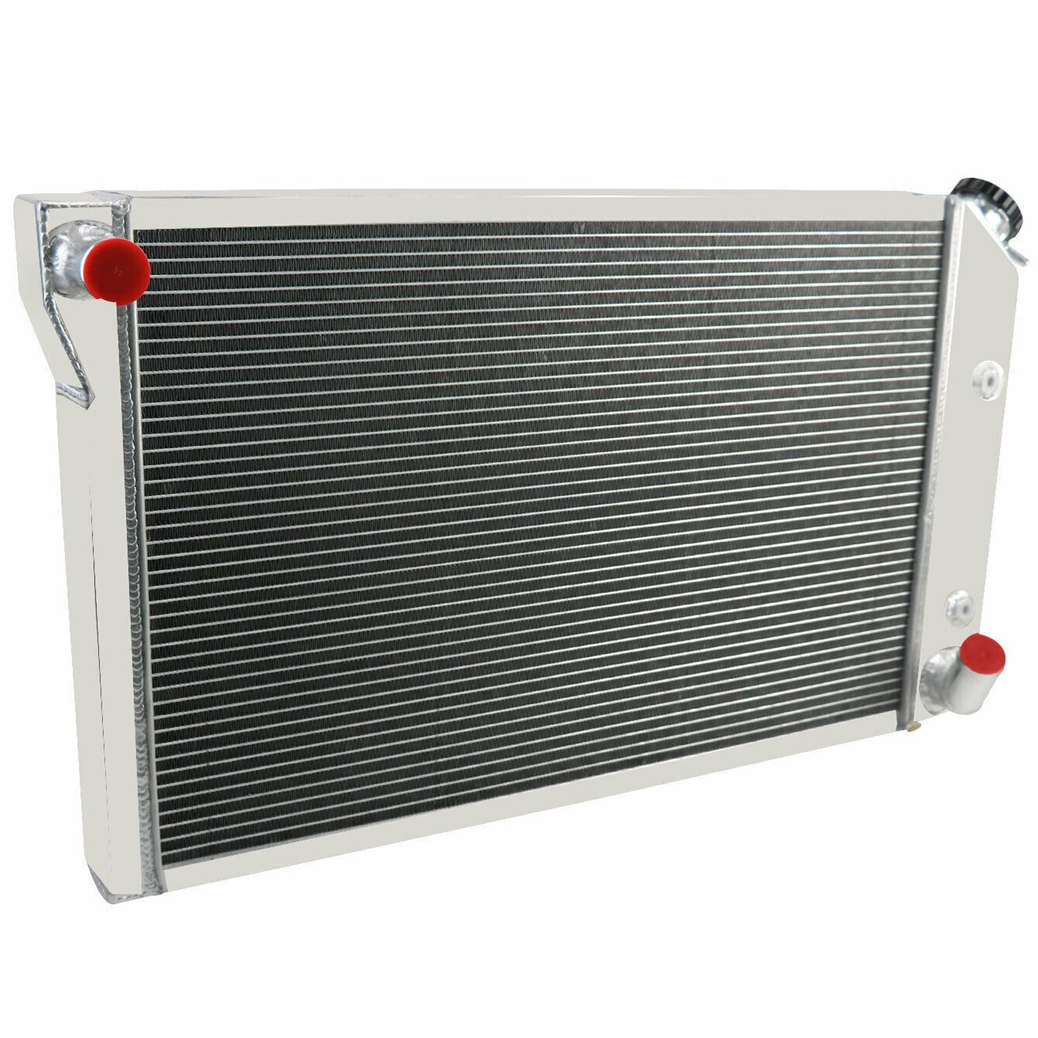 4 Row Aluminum Radiator Shroud Fan for 1977-1982 Chevy Corvette C3 5.7L 5.0L V8 - High Performance Cooling Upgrade for Classic Car Restoration & Hot Rod Builds