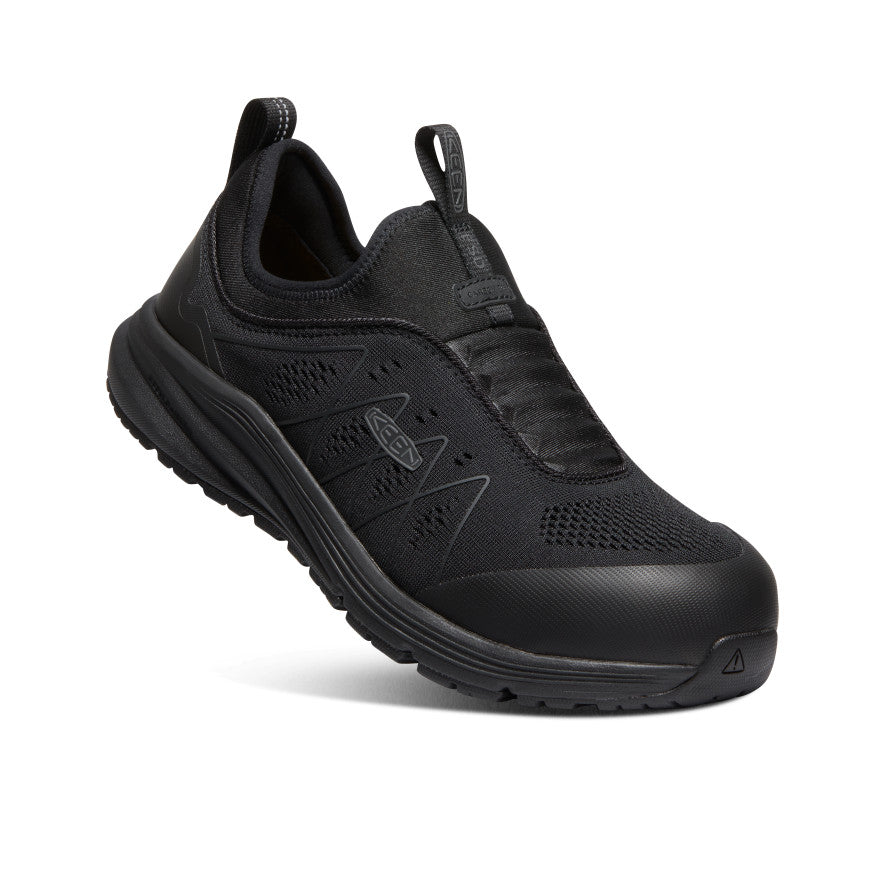 Men's Vista Energy Shift ESD Safety Shoes with Carbon Toe - Black/Black | Electrical Hazard Work Boots for Construction & Industrial Use