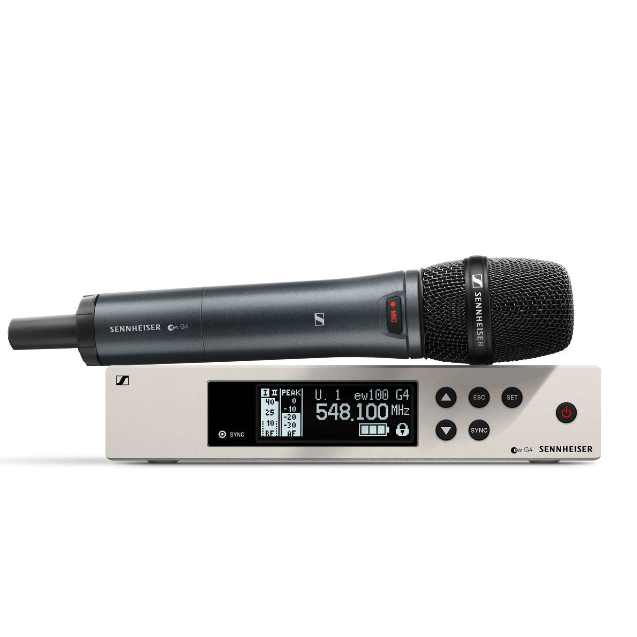 Sennheiser EW 100 G4 945 Wireless Microphone System - Professional Grade for Live Performances, Public Speaking & Studio Recording