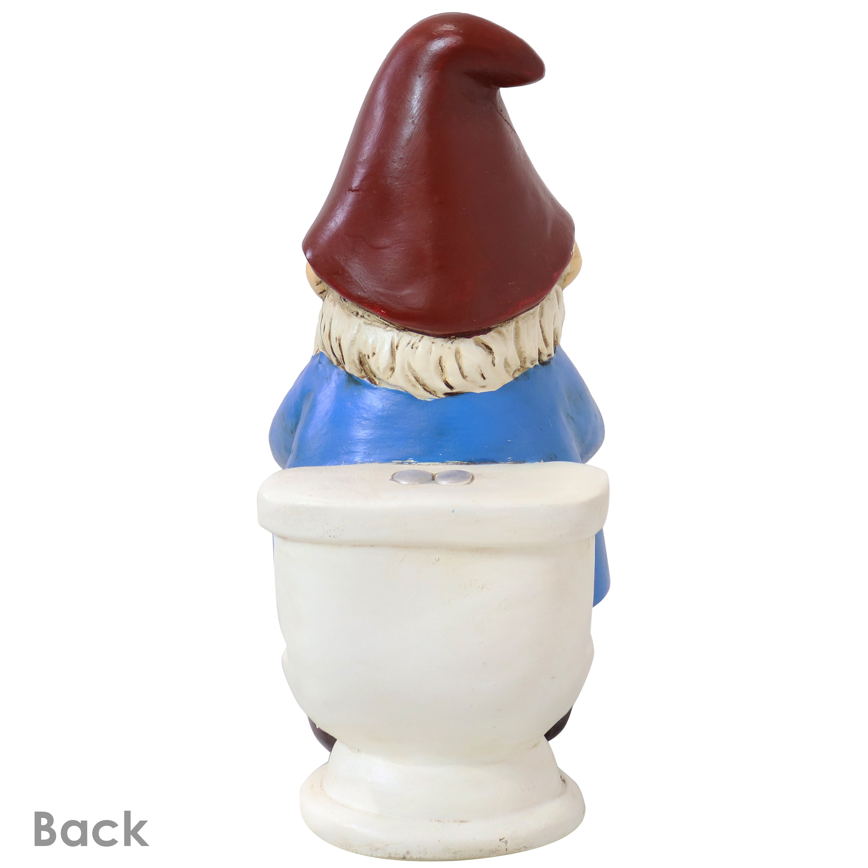 Funny Garden Gnome Statue - Cody Reading Phone on Throne - Outdoor Lawn Decor for Garden, Yard, and Patio - Perfect Gift for Gnome Lovers & Unique Home Decoration