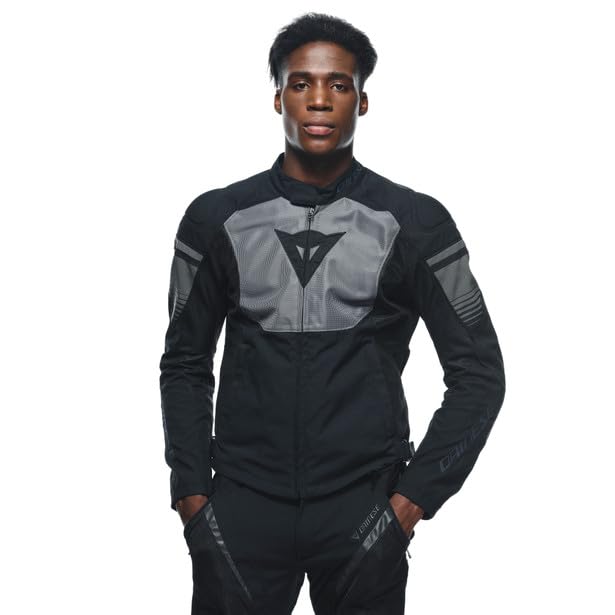 DAINESE Air Fast Tex Jacket - Men's Motorcycle Jacket with Breathable Mesh & Armor Protection | Perfect for Street Riding & Commuting