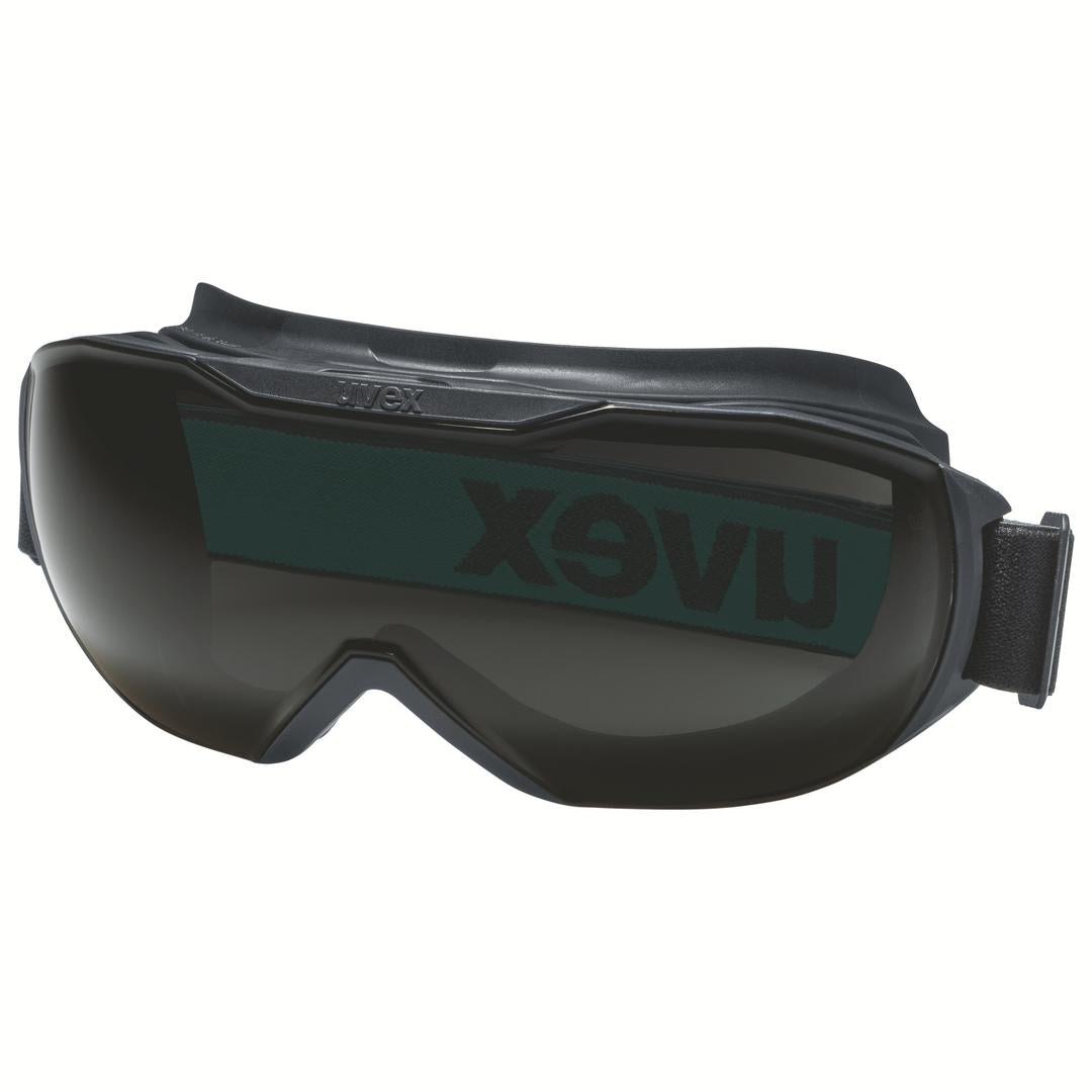 UVEX Megasonic Welding Goggles - Anti-Fog Coating Inside, Chemical Resistant Outside (Model 9320045) - Ideal for Welding, Construction & Industrial Safety Work