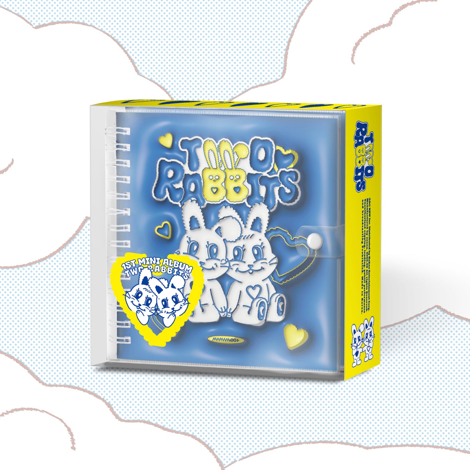 MAMAMOO+ 1st Mini Album 'TWO RABBITS' - K-Pop Music CD - Perfect for K-Pop Fans, Collectors & Gift Giving