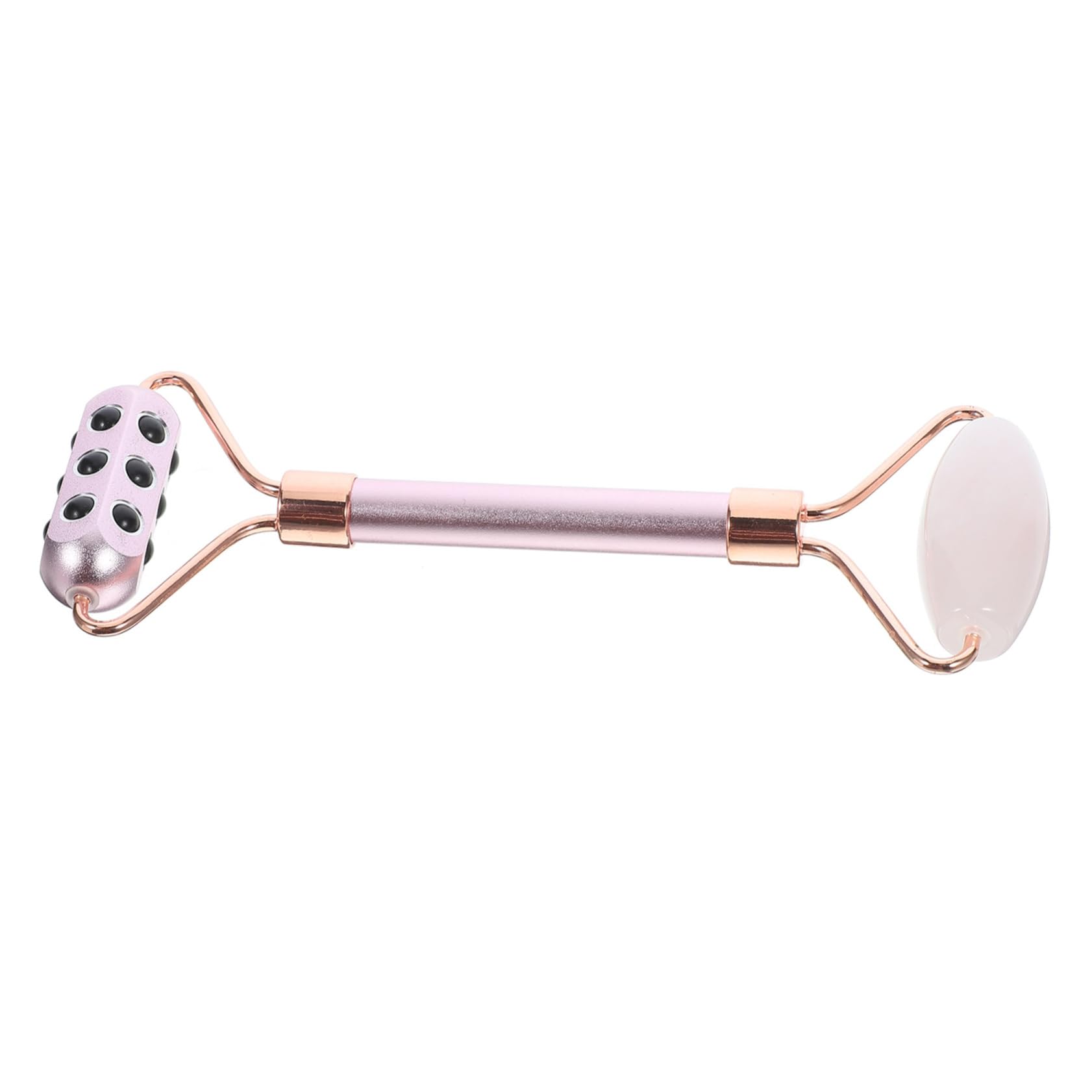Y-Shape Jade Facial Roller for Self Care & Beauty - Skin Tightening Massager Tool for Face & Neck - Enhance Skin Elasticity & Reduce Puffiness - Perfect for Home Spa & Relaxation