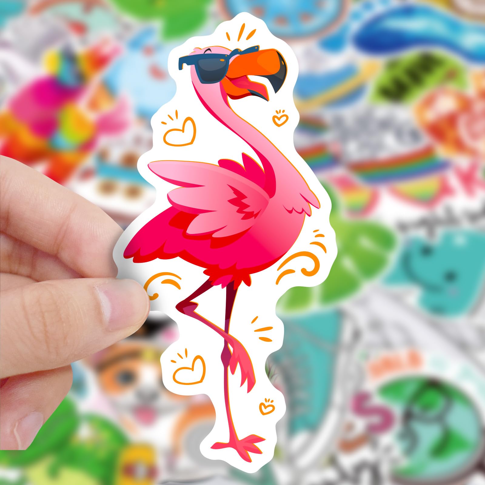 300 PCS Aesthetic Vinyl Stickers for Water Bottles, Laptops, Phones & Skateboards - Waterproof VSCO Stickers for Teens, Girls & Kids - Perfect for DIY Crafts, School Supplies & Personalizing Accessories