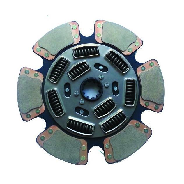 15 x 1/2 Inch Clutch Disc with 2x10 Inch Spline & 9 Springs - Heavy Duty Rear Replacement for Trucks, SUVs, and Off-Road Vehicles - Perfect for Towing, Hauling, and High-Performance Driving
