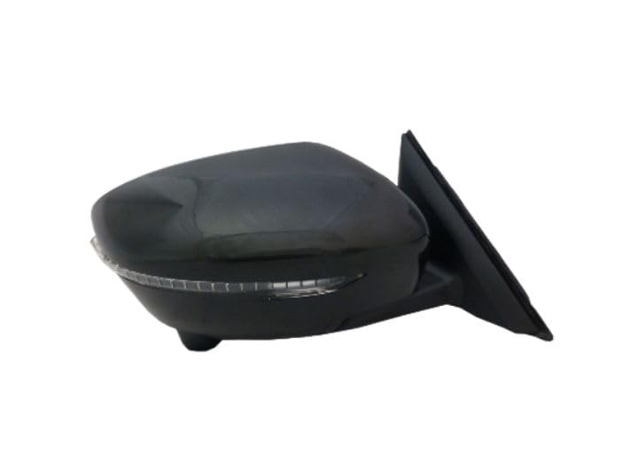 Sherman Replacement Passenger Side Mirror Compatible with NISSAN ROGUE - Right Side Exterior Rear View Mirror (Partslink #NI1321271) - Perfect for Parking Assistance & Blind Spot Safety