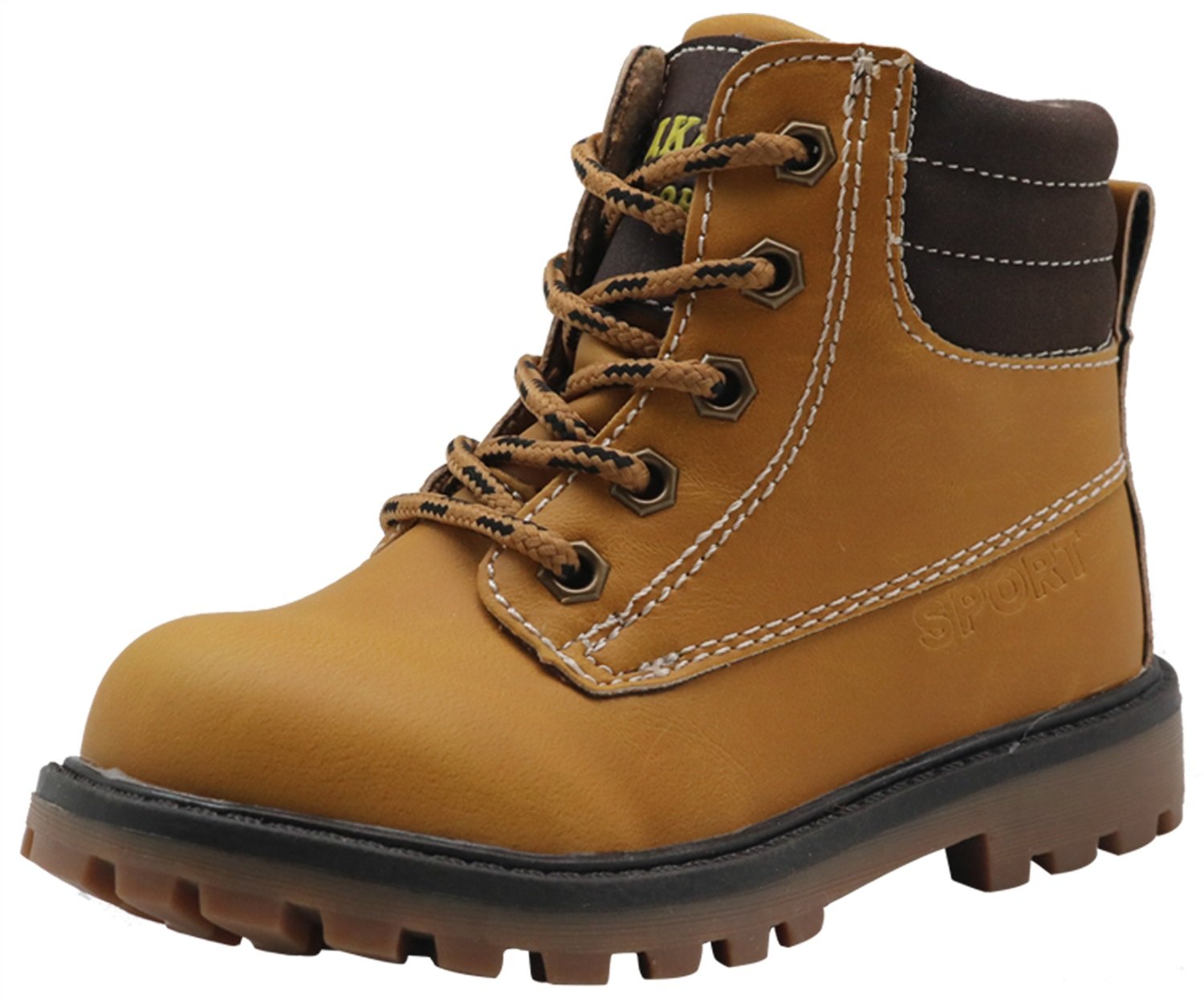Apakowa Boys Cowboy Boots for Toddler & Kids - Western Style Ankle Boots for Outdoor Play, Rodeo & Country Fashion