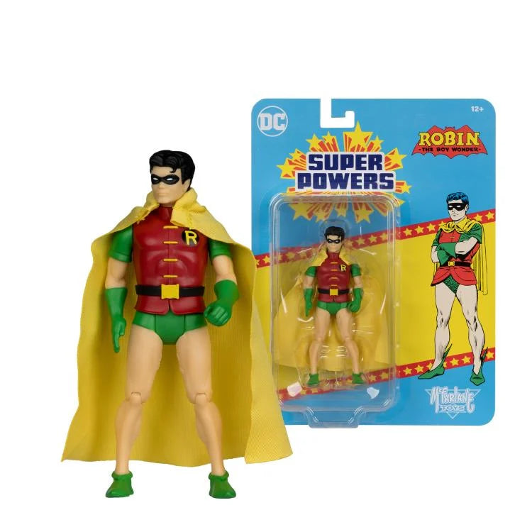 Jason Todd Robin DC Super Powers Action Figure - Collectible DC Comics Superhero Toy for Display & Play - Perfect for Fans, Collectors & Gift Giving