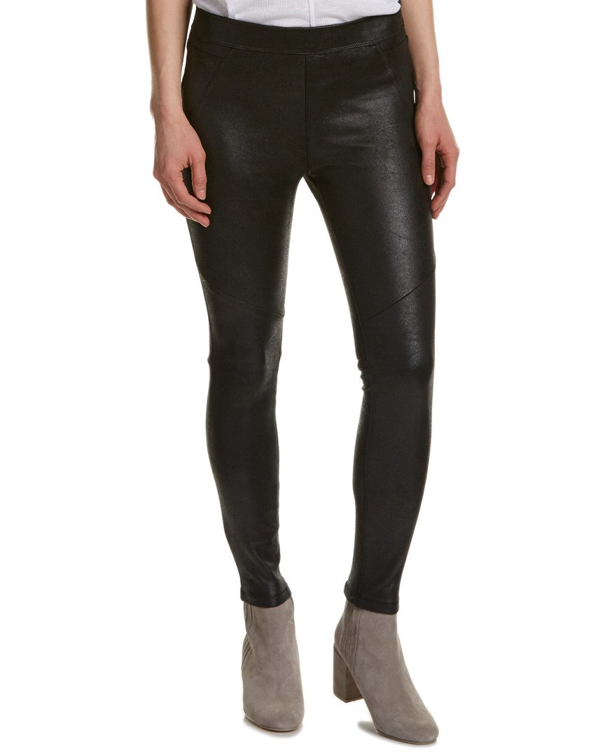 Free Women's Faux Leather Pull-On Pants - Stretchy High Waist Skinny Pants for Women | Perfect for Work, Date Night & Casual Outfits