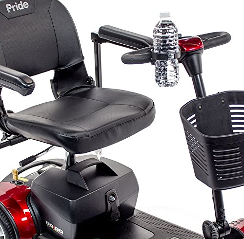 Sturdy Plastic Bottle Holder for Mobility Scooters & Wheelchairs - Perfect for Outdoor Activities