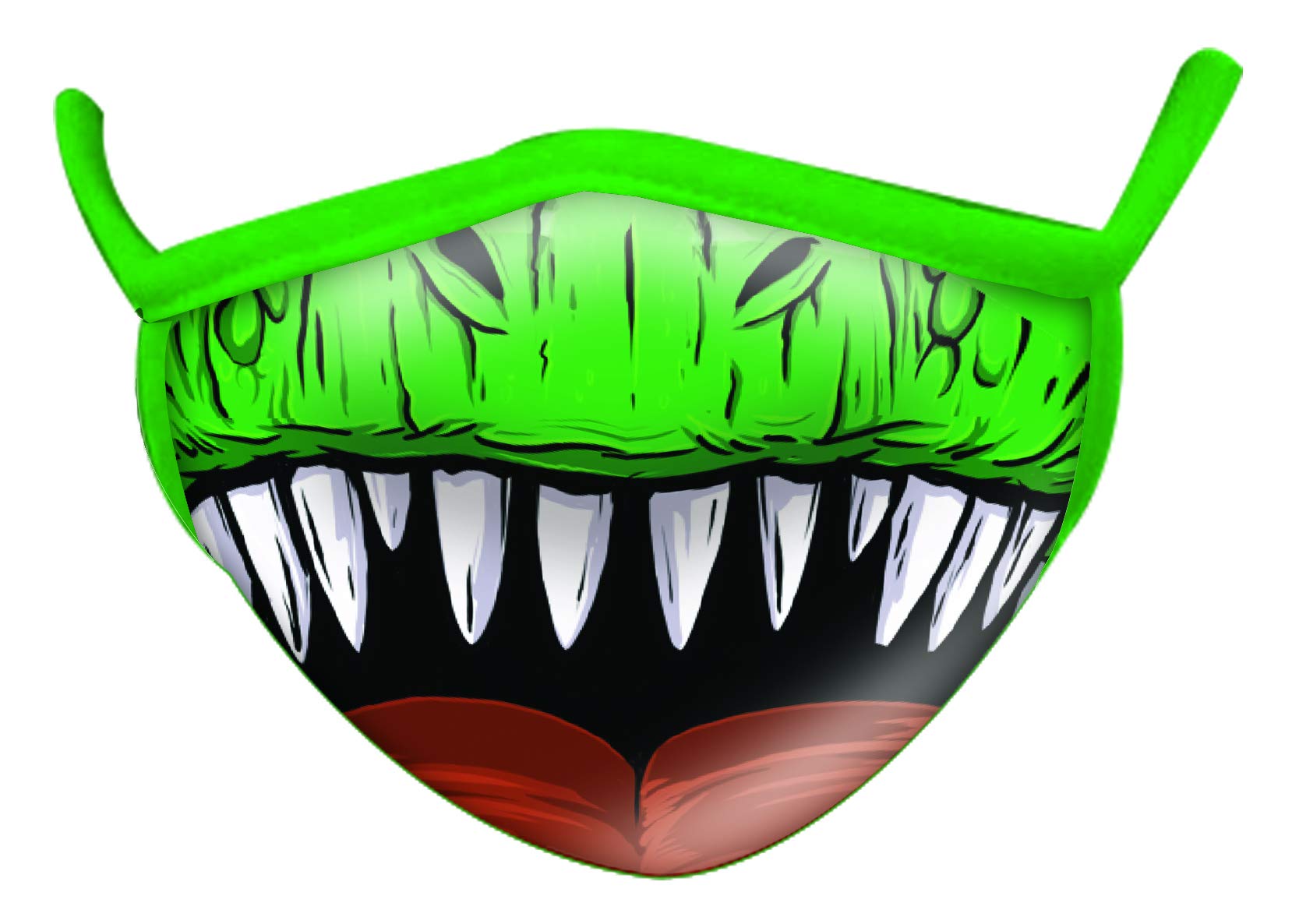 Wild Republic Wild Smiles Reusable Washable Half Face Mask - Comfortable & Breathable for Daily Use, Outdoor Activities & Travel