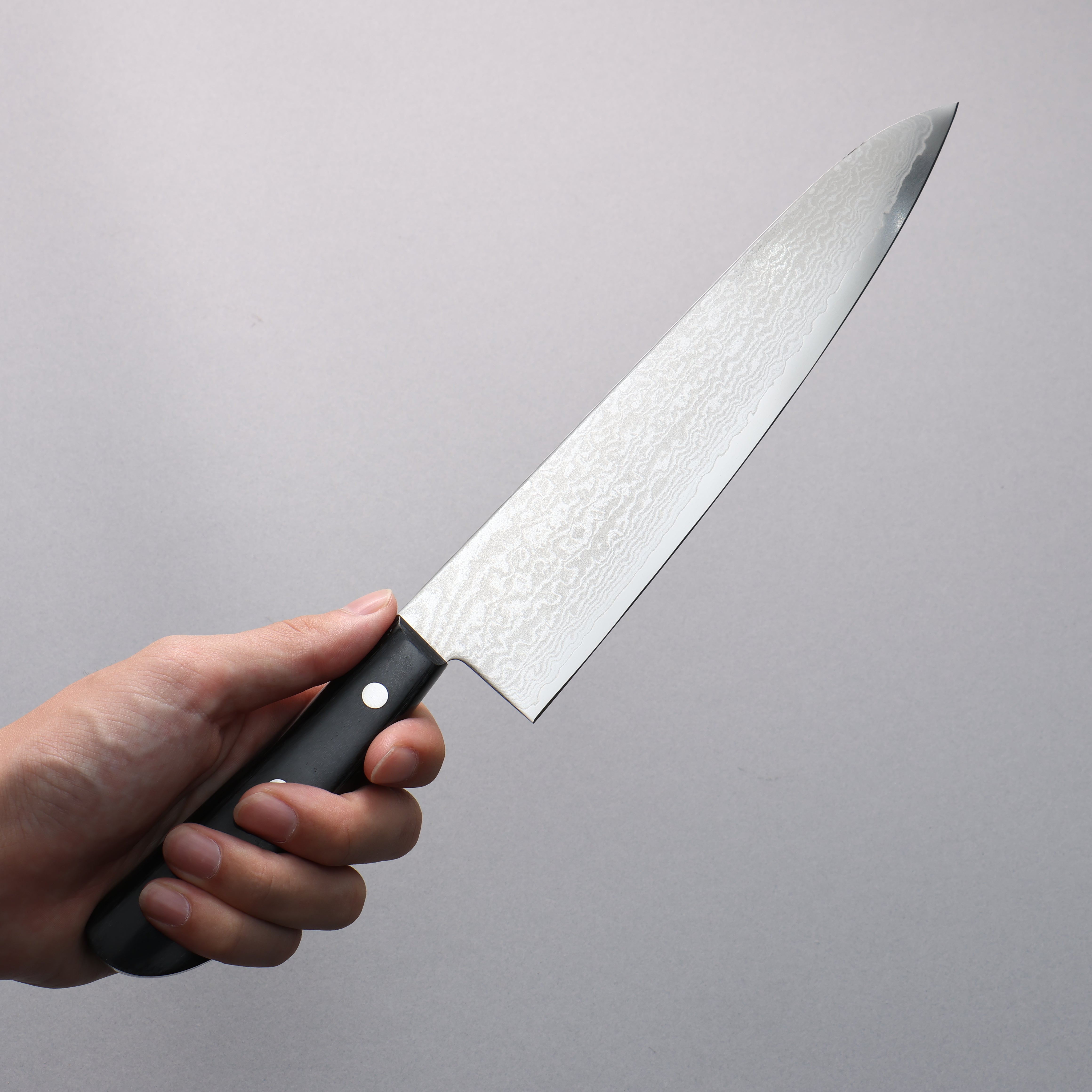 Premium Iseya VG10 Damascus Gyuto Japanese Chef Knife 210mm - Perfect for Sushi, Meat Slicing & Professional Kitchen Use