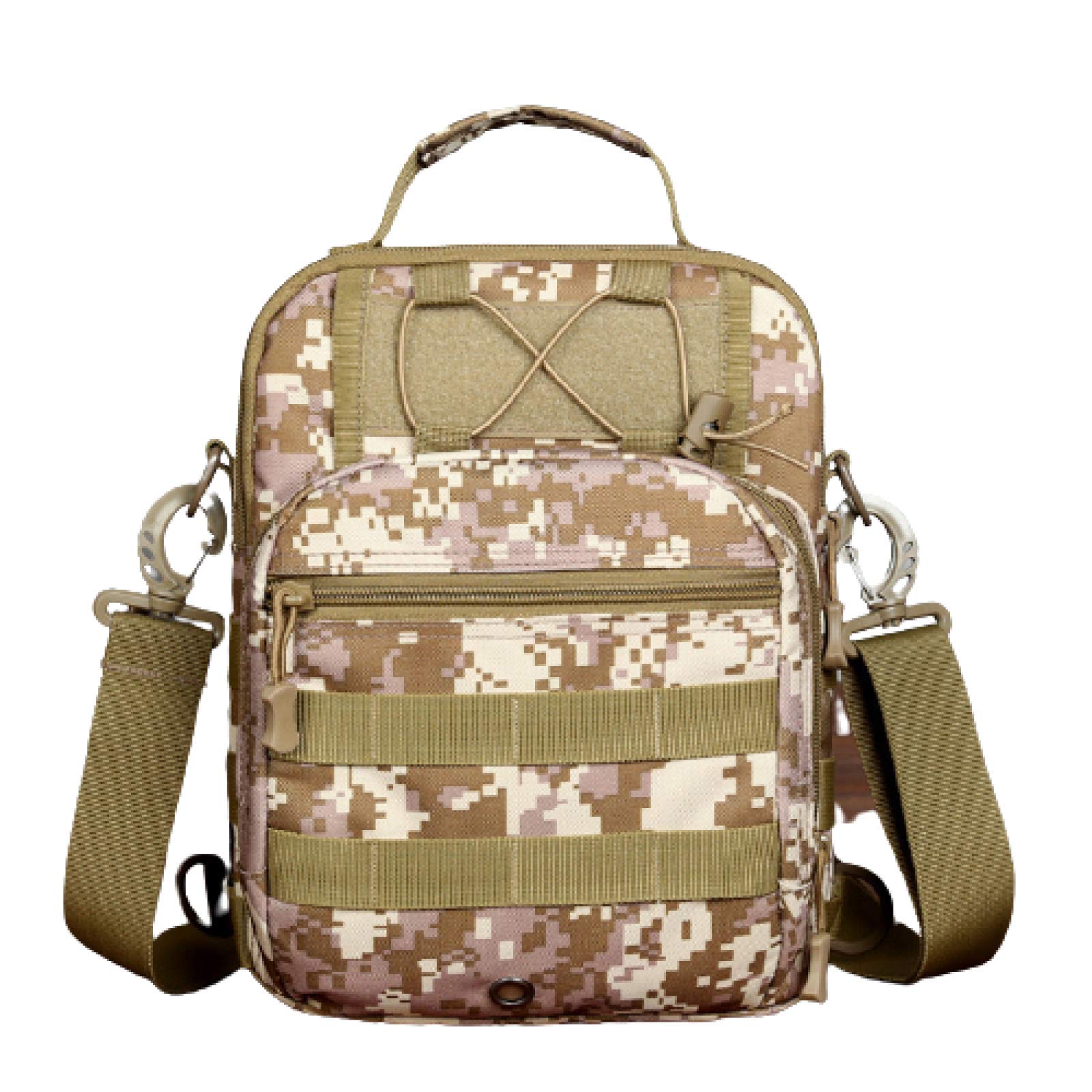 Waterproof Army Camouflage Tactical Chest Bag for Men - Durable Outdoor Crossbody Sling Pack for Hiking, Cycling, Travel & Everyday Use