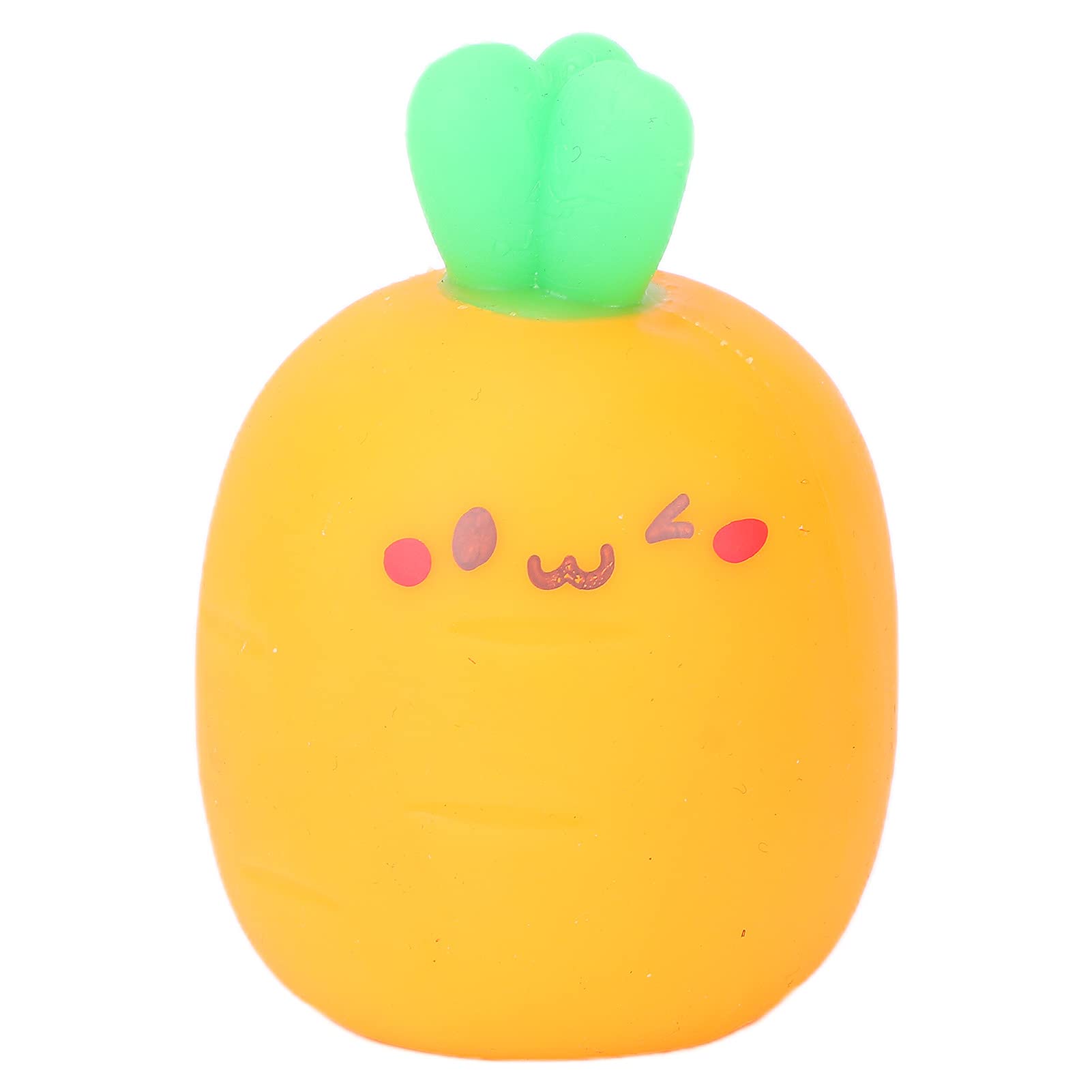 **Dioche Squeeze Toy - Stress Reliever & Anti-Anxiety Squishy Carrot Toy for Adults & Kids - Perfect for Office, School, and Travel Stress Relief**