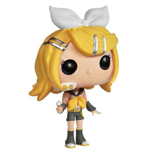 Funko POP Anime Vocaloid Kagamine Rin Collectible Figure - Perfect for Anime Fans, Gift for Collectors & Home Decor
