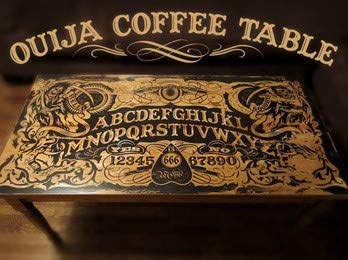 DIY Ouija Board Coffee Table Plans - Spirit Talking Board for Home Decor