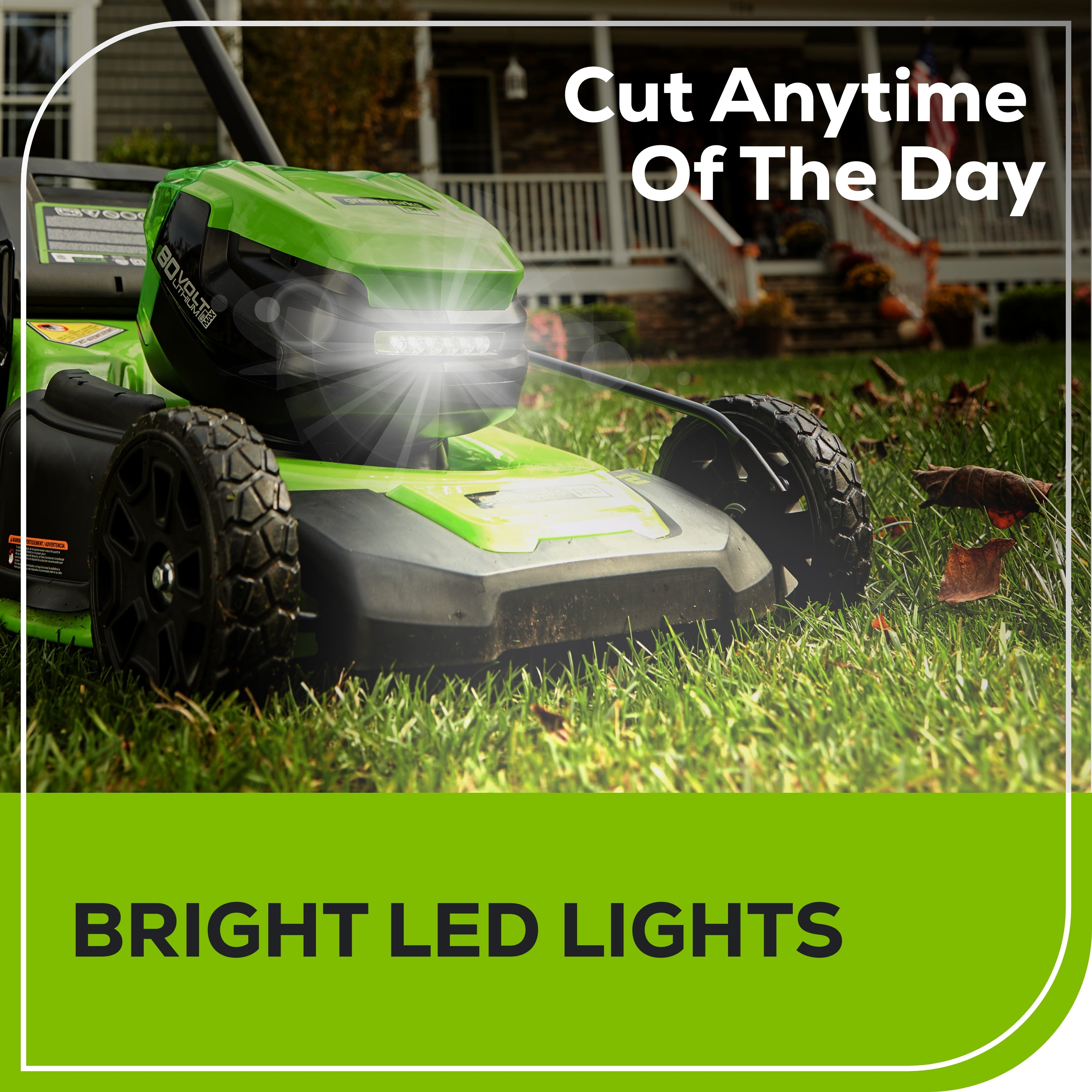Refurbished 80V 21-Inch Cordless Self-Propelled Lawn Mower with 4-in-1 Function, 2 x 4.0Ah Batteries & Fast Charger - Perfect for Large Yards and Tough Grass Cutting