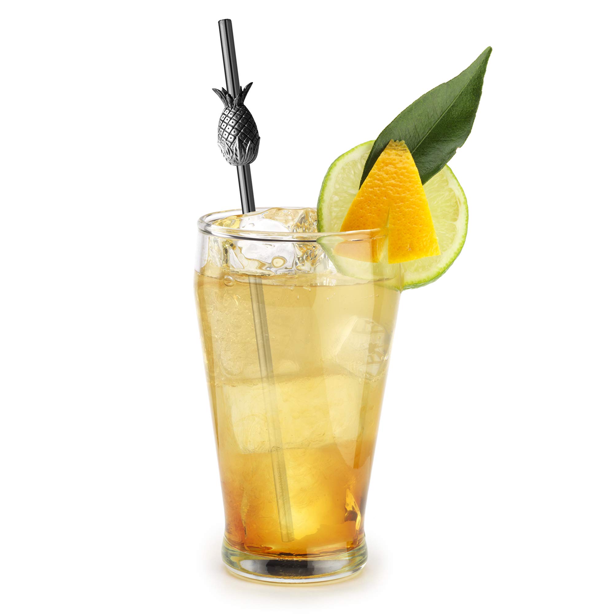 Homestia Reusable Stainless Steel Drinking Straws - 10.5