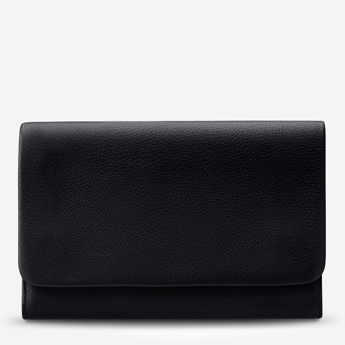 Premium Black Remnant Wallet - Slim RFID Blocking Leather Bifold Wallet for Men - Perfect for Everyday Use, Travel & Business
