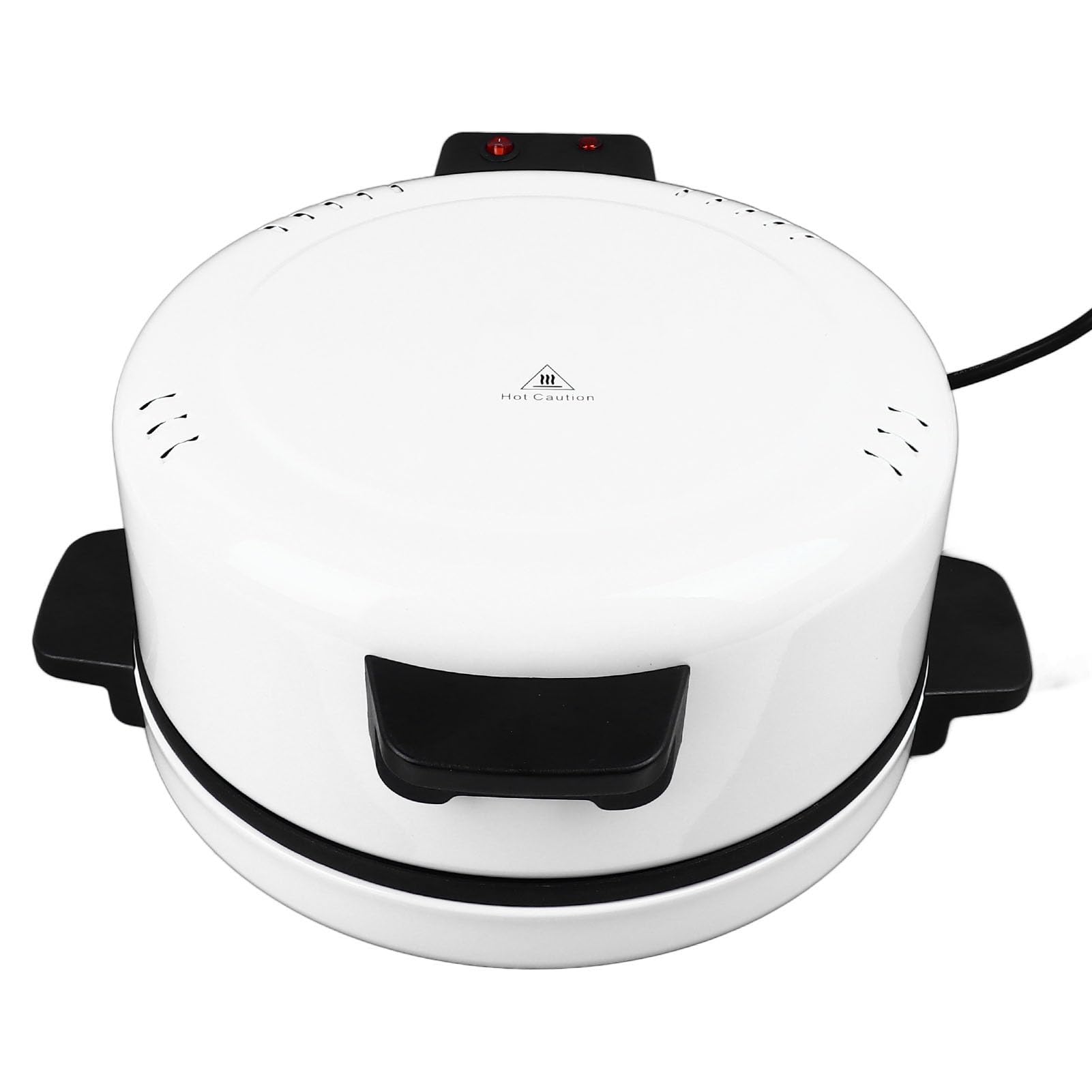 Portable Electric Pizza Oven - 12 Inch Countertop Pizza Maker & Steak Toaster - 2000W Fast Cooking in 6 Minutes - Non-Slip Base - Perfect for Home, Outdoor, Camping & Parties (110V US Plug)