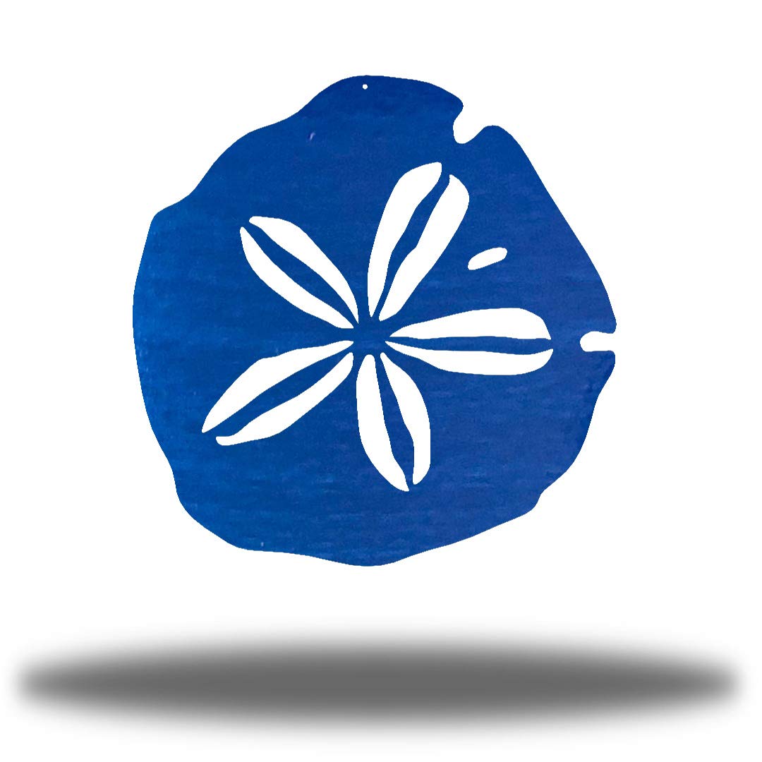 Coastal Sand Dollar Metal Wall Art - 24