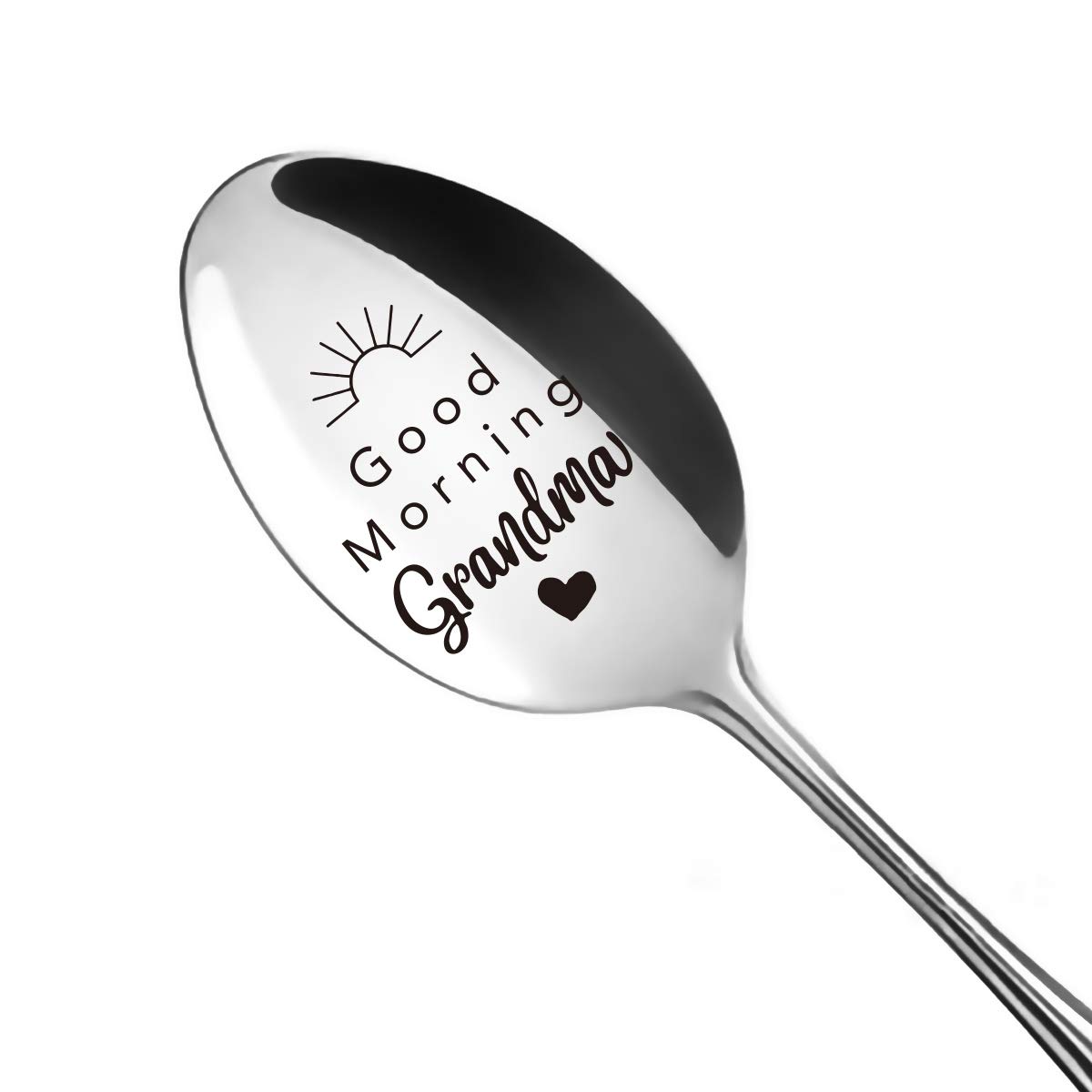 Engraved Funny Grandma Spoon - Unique Tea & Coffee Spoon for Women - Best Birthday & Christmas Gift for Grandma - Perfect for Morning Tea, Coffee, or Special Occasions