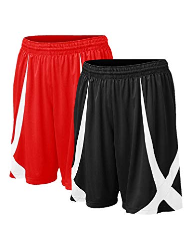 2 Pack Black/Red