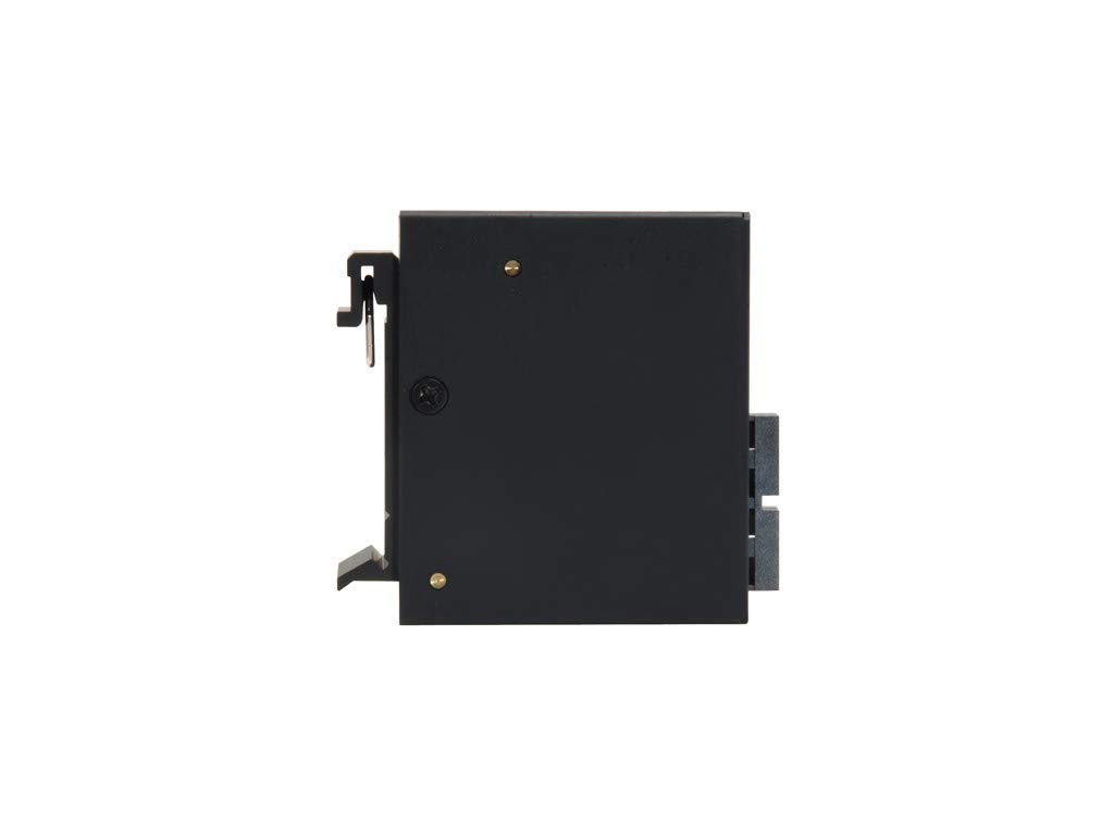 Fast Ethernet Mini Media Converter RJ45 to SC - Industrial Grade, Multi-Mode Fiber, 2km Range, -40°C to 75°C Operating Temperature, 100Mbps Speed - Perfect for Factory Automation, Security Systems & Harsh Industrial Environments