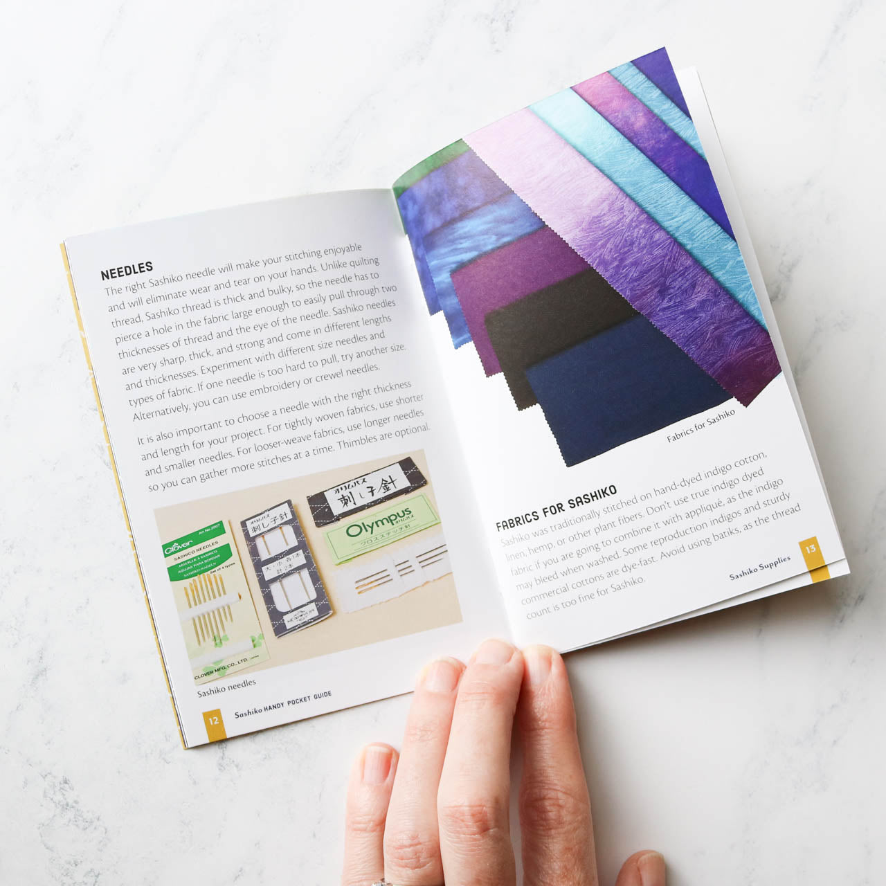 Sashiko Stitching Guide - Essential Japanese Embroidery Pocket Book for Beginners & Experts | Perfect for DIY Projects, Fashion Design, and Home Decor