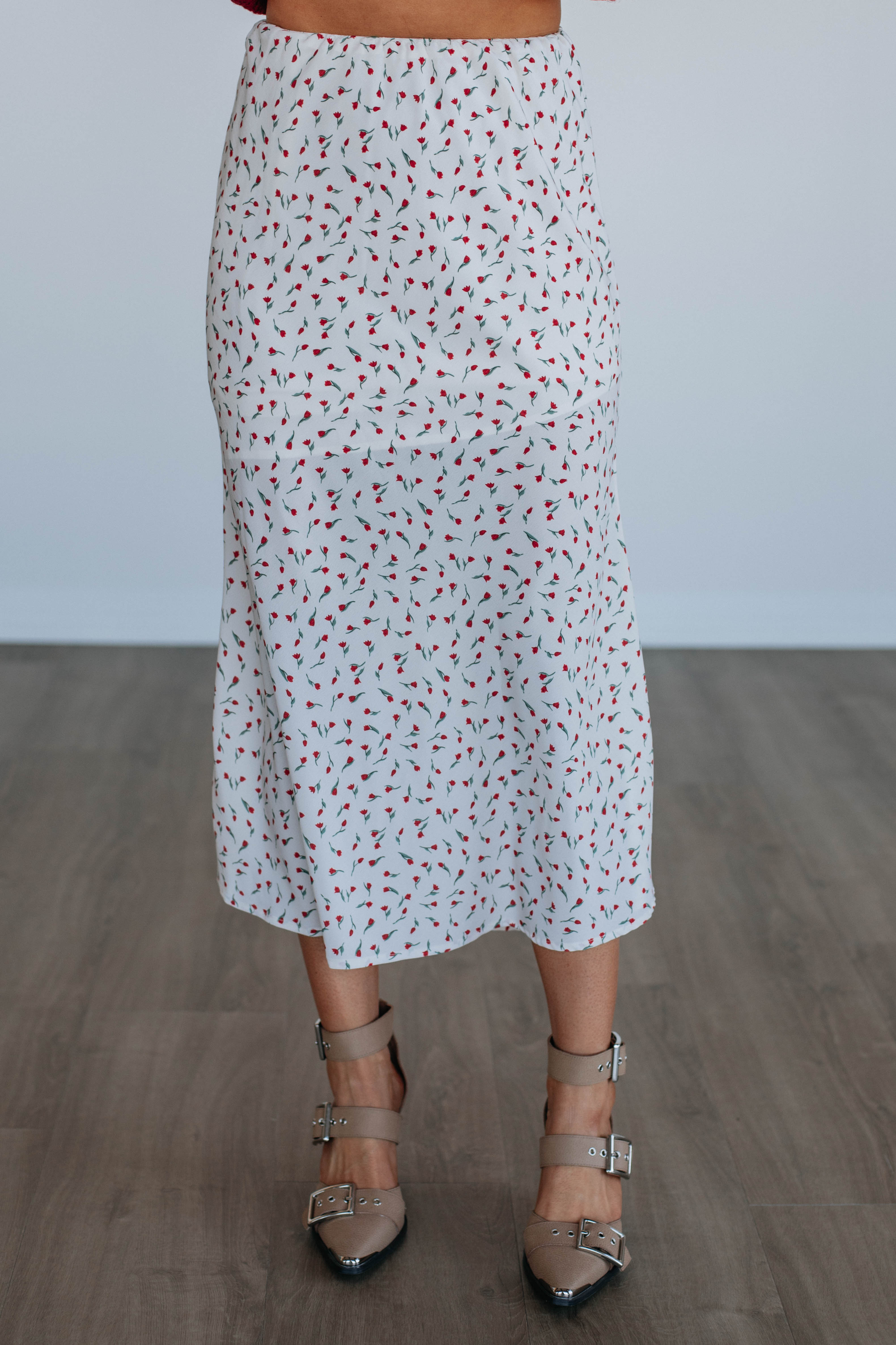 Avianna Floral Skirt for Women - Summer Boho Maxi Skirt with Pockets, Lightweight Flowy Beach Skirt - Perfect for Vacation, Beach, Music Festivals and Casual Outings