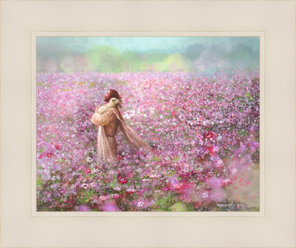 Calming Embrace By Yongsung Kim - Premium Korean Home Decor Wall Art - Perfect for Living Room, Bedroom & Office Decor