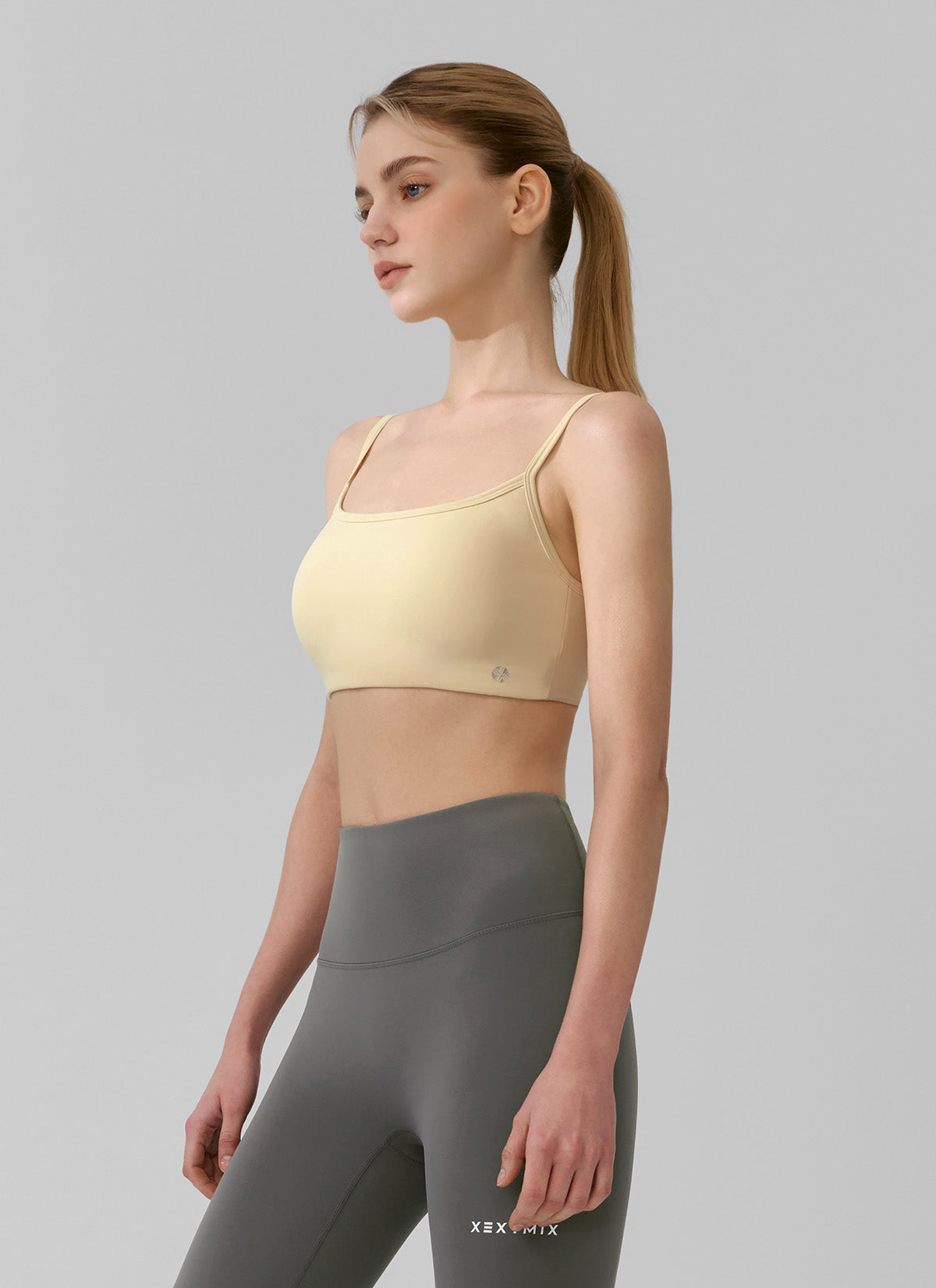 Black Label Power Rise Back Twist Bra Top - High Support Sports Bra for Yoga, Running & Gym Workouts - Seamless Comfort & Breathable Fabric