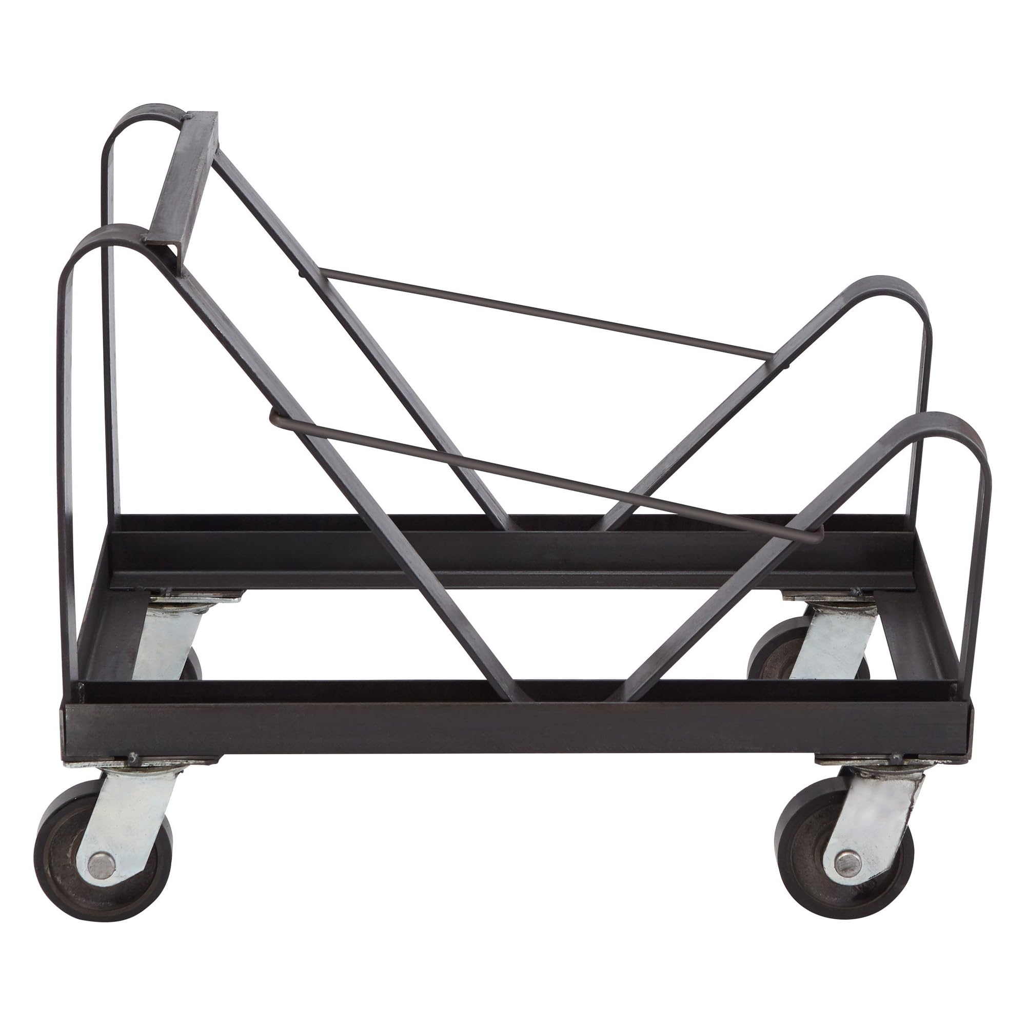 National Public Seating Powder Coated Steel Dolly for 8500 Chair - Heavy Duty Chair Transport Cart with 4 Swivel Casters - Perfect for School, Church, and Event Venue Chair Moving