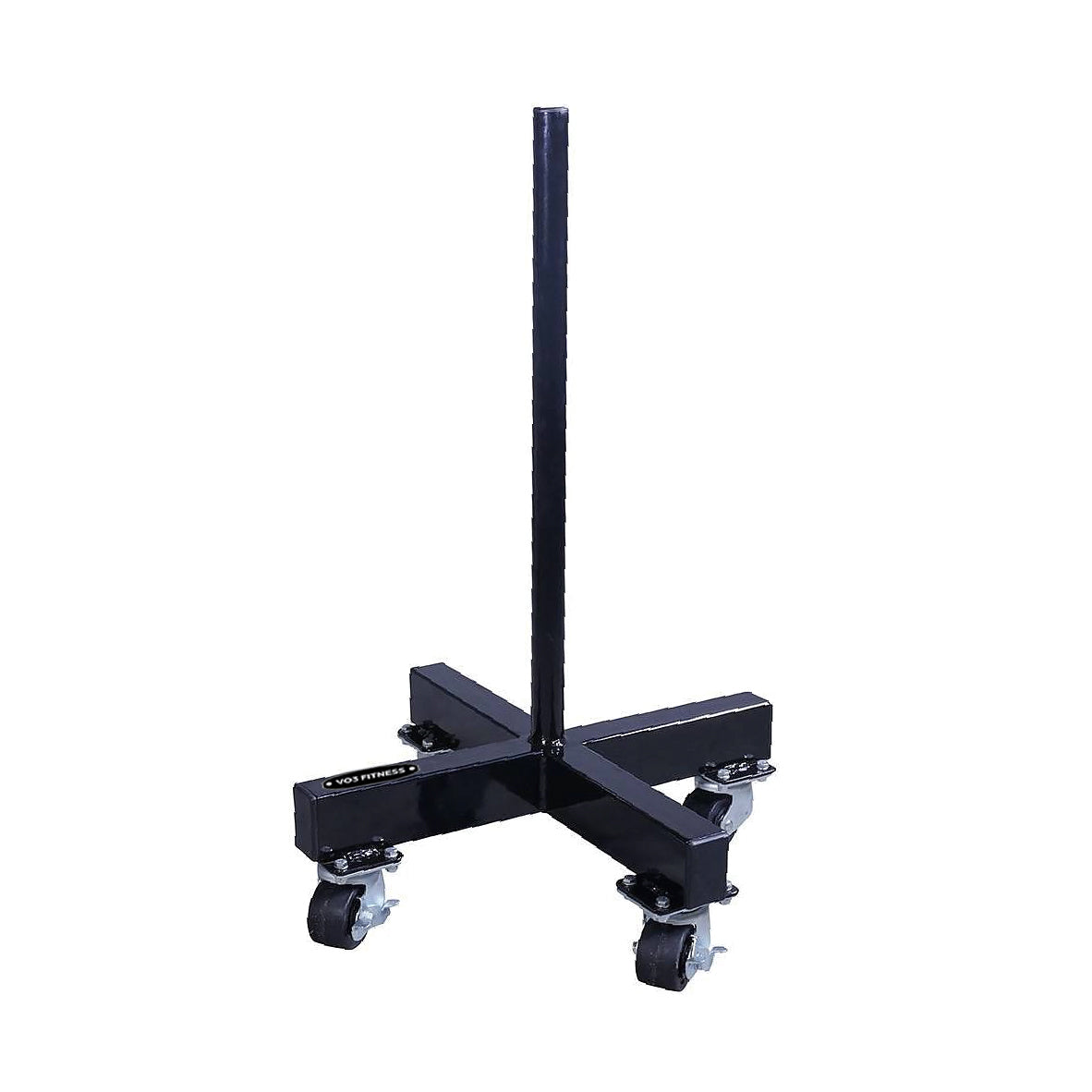 VO3 Bumper Plate Stacker - Heavy Duty Weight Plate Organizer for CrossFit & Home Gym - Perfect for Olympic Weightlifting and Strength Training