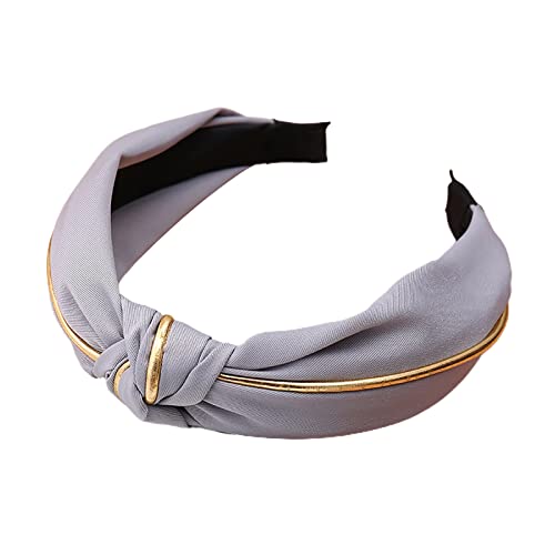 Stylish Knotted Headband for Women - Wide Edge Hair Band for Work, Club & Everyday Wear - Fashionable & Comfortable Hair Accessory