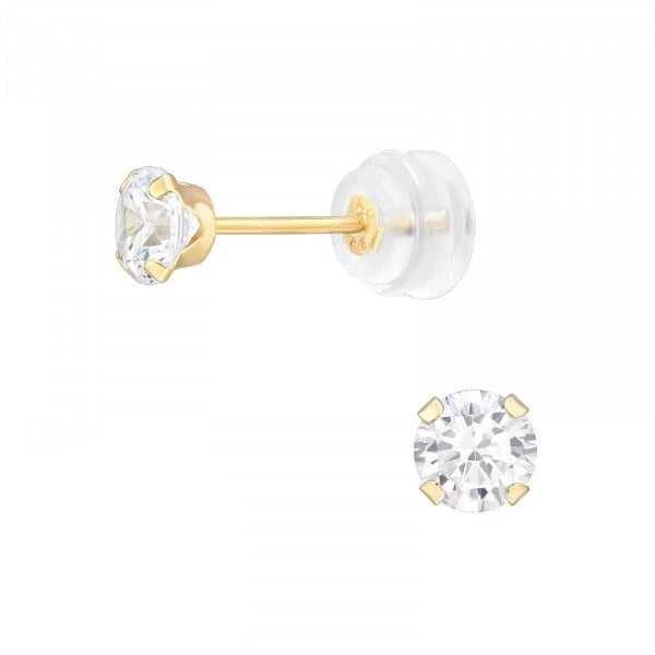 14K Gold Star Earrings for Women - Dainty Stud Earrings for Everyday Wear, Gift for Her, Perfect for Parties, Date Night & Special Occasions