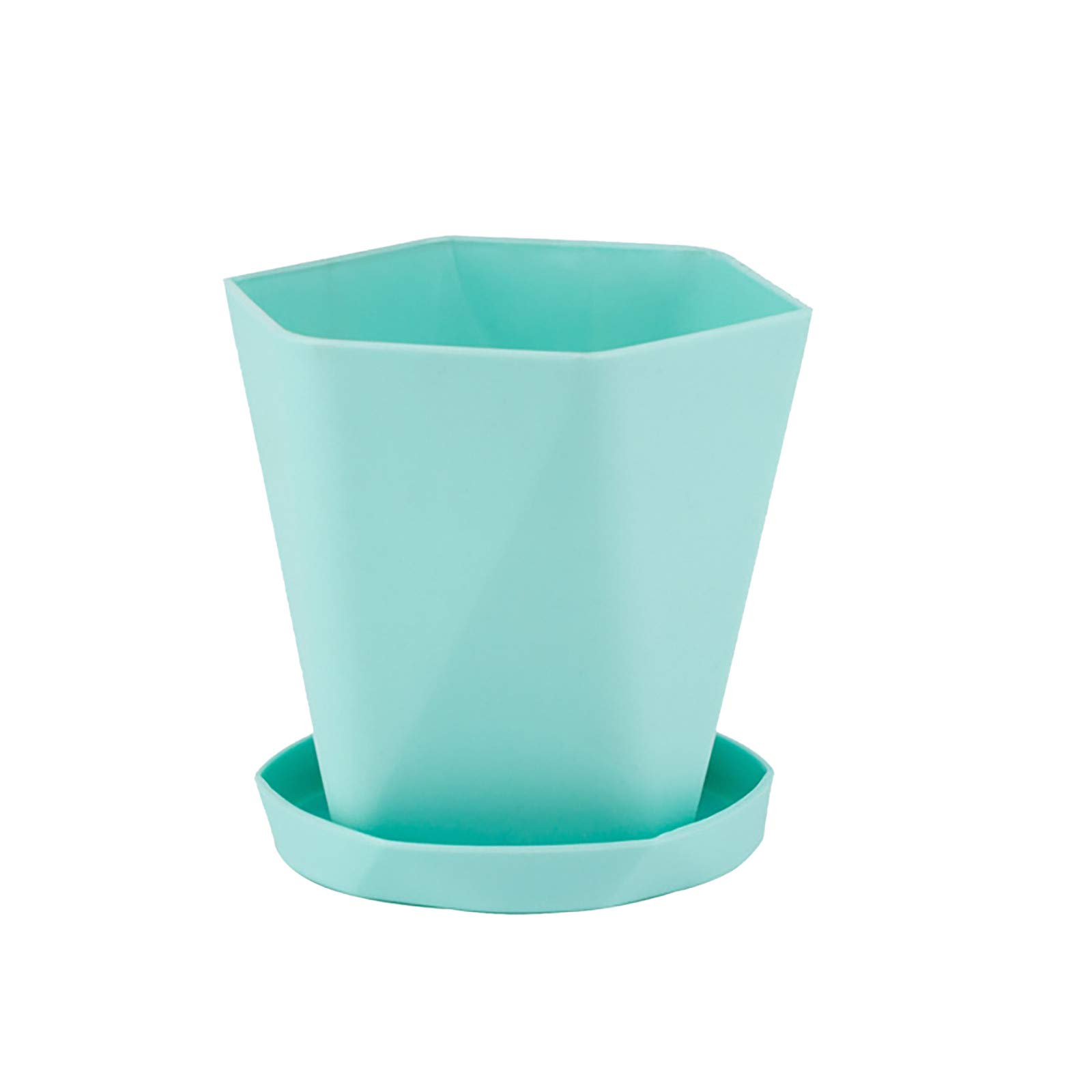 Nordic Thickened Large Plastic Flower Pots for Balcony - 2 Pack, Durable Resin Planters for Indoor & Outdoor Home Decor, Gardening, and Patio Use
