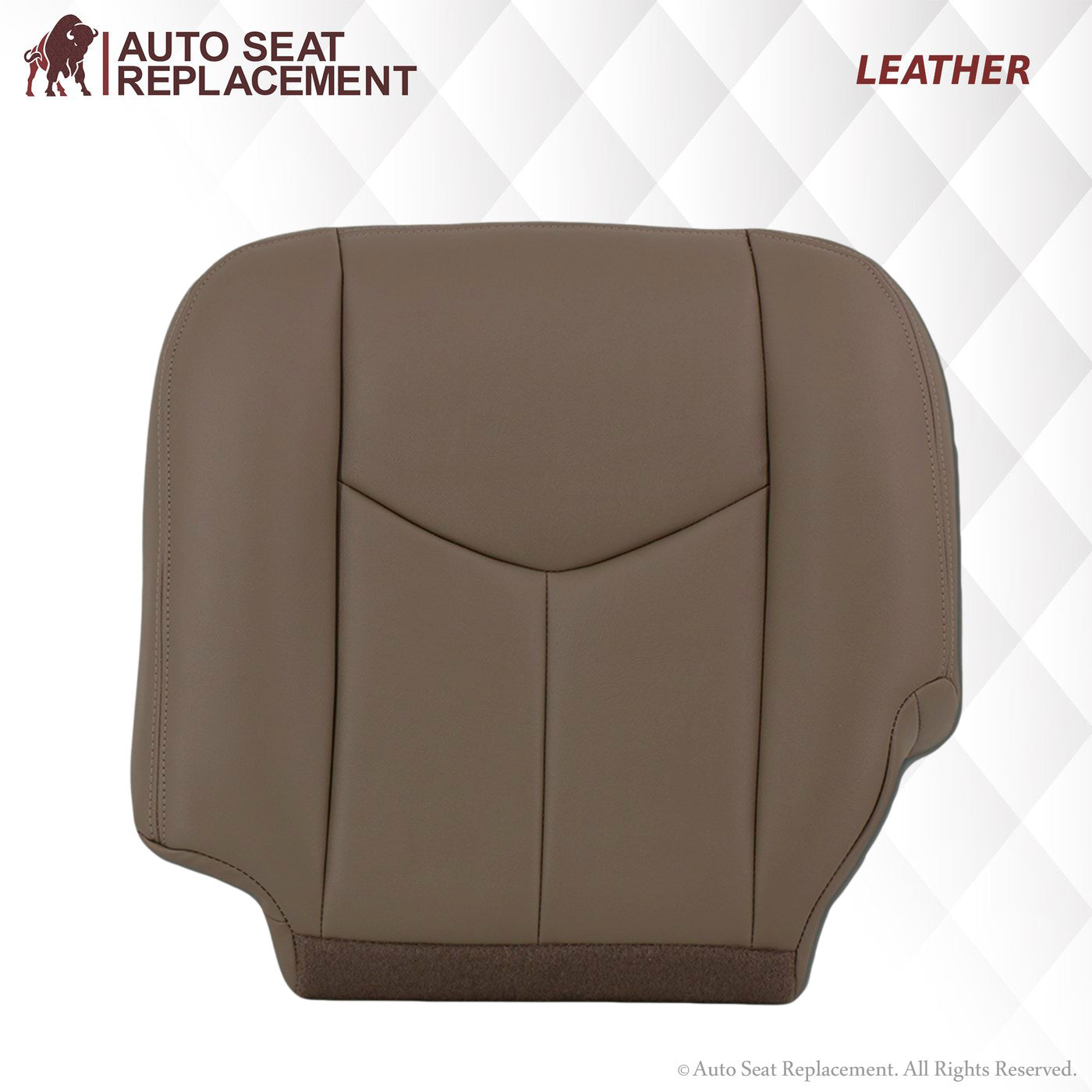 2003-2007 Chevy Silverado & Avalanche Seat Covers - Premium Tan Leather or Vinyl Options - Perfect for Truck Protection & Comfort While Driving