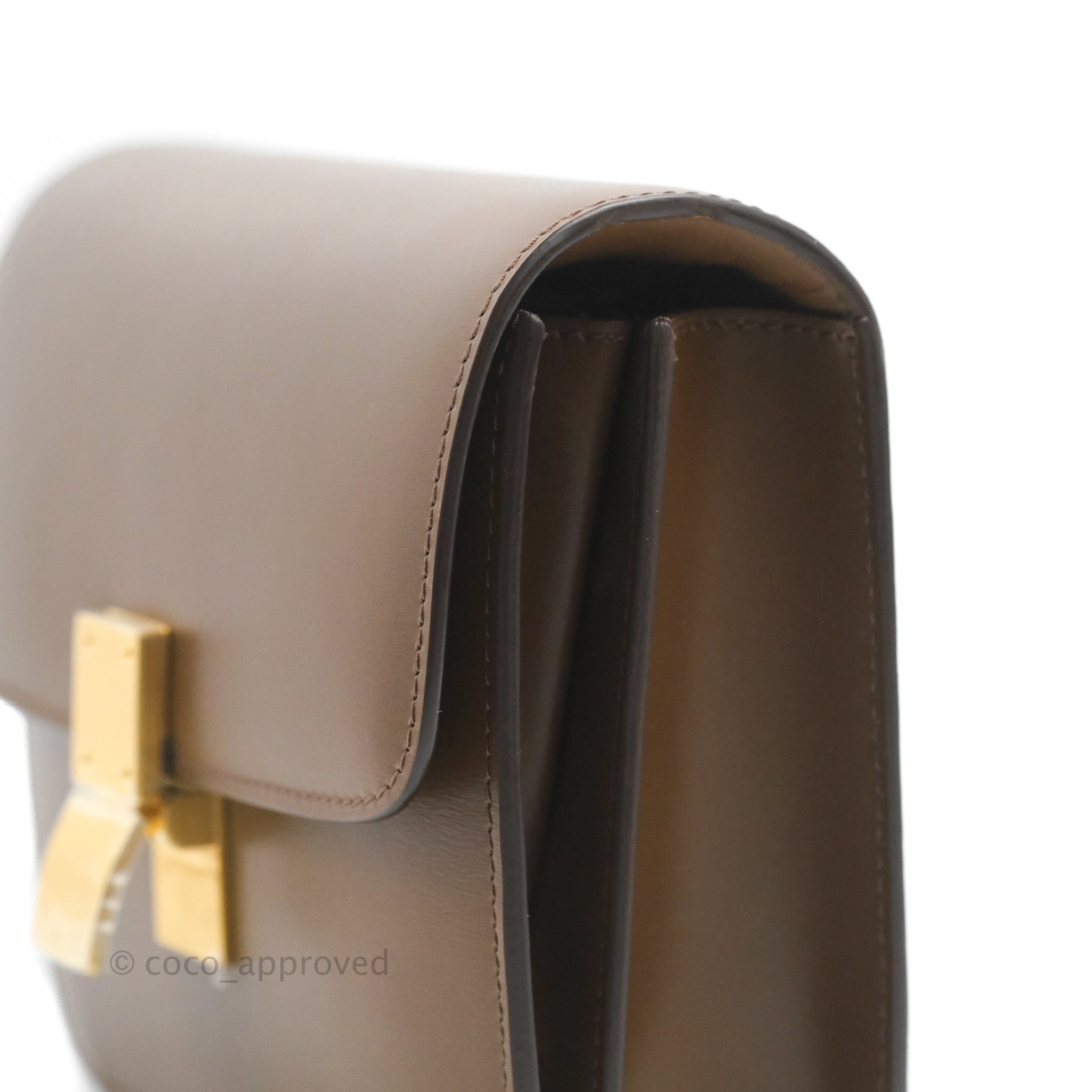 Celine Teen Classic Box Flap Bag in Caramel Calfskin Leather - Perfect for Work, Travel & Everyday Use