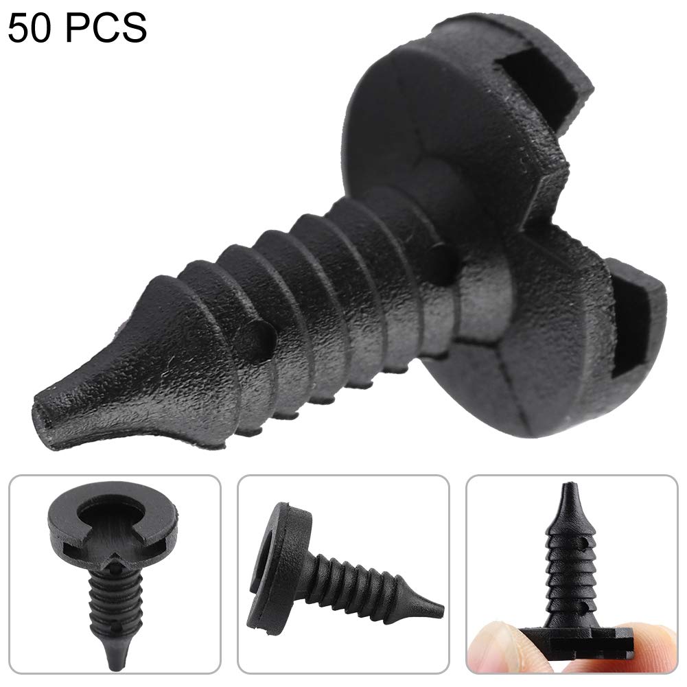 MWC9134 Trim Clips 50PCS - Interior Door Panel Fasteners for Land Rover Discovery | Auto Repair Accessories