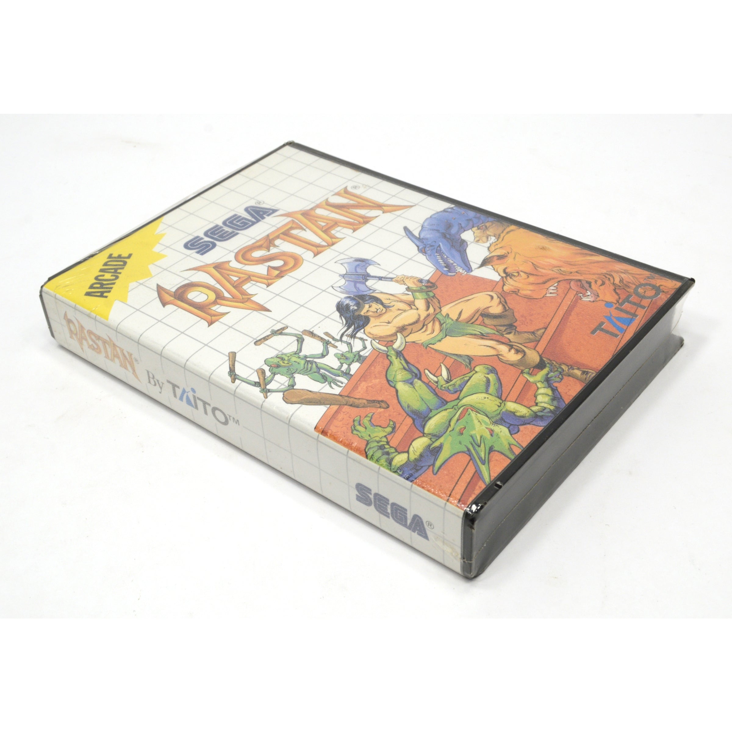 Vintage SEGA MASTER SYSTEM RASTAN SMS Arcade Video Game - 1988 Factory Sealed Collectible | Retro Gaming, Gift for Gamers, Home Entertainment